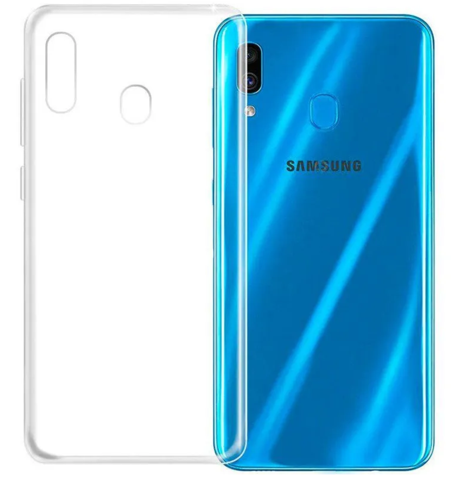 Чехол Силиконовый для Samsung A20