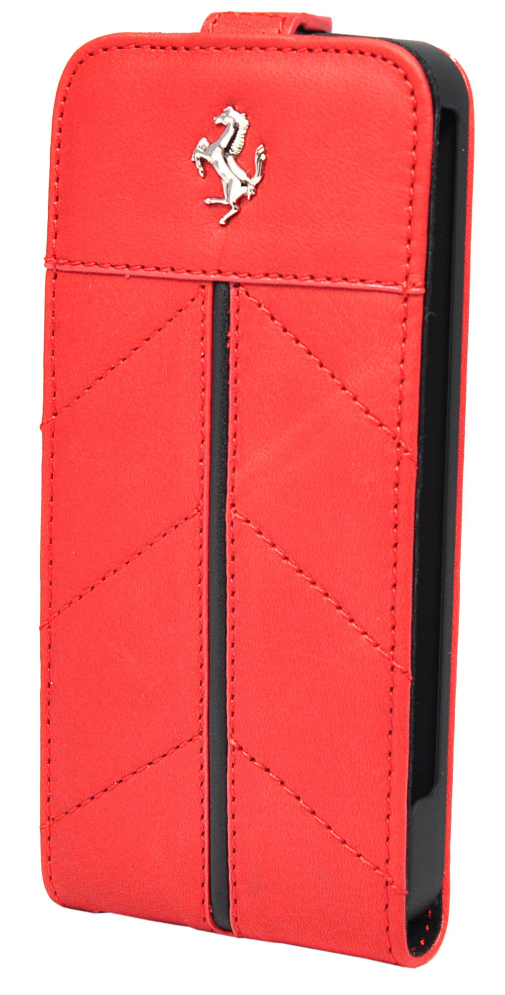 Чехол Ferrari для iPhone 5/5S/SE, Калифорнийский флип, Красный