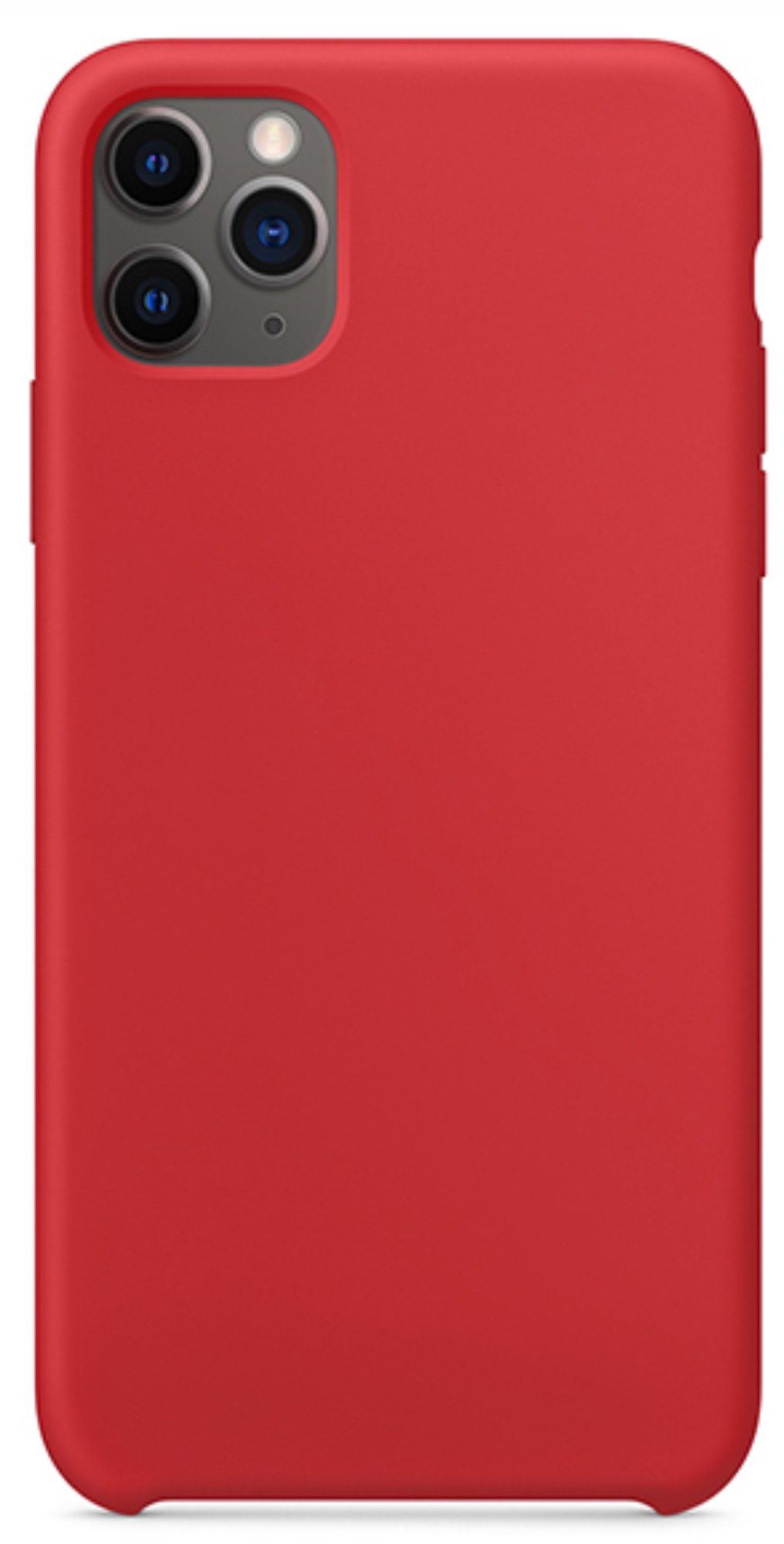Оригинальный Силиконовый чехол для Apple iPhone 11 Pro Max, Красный