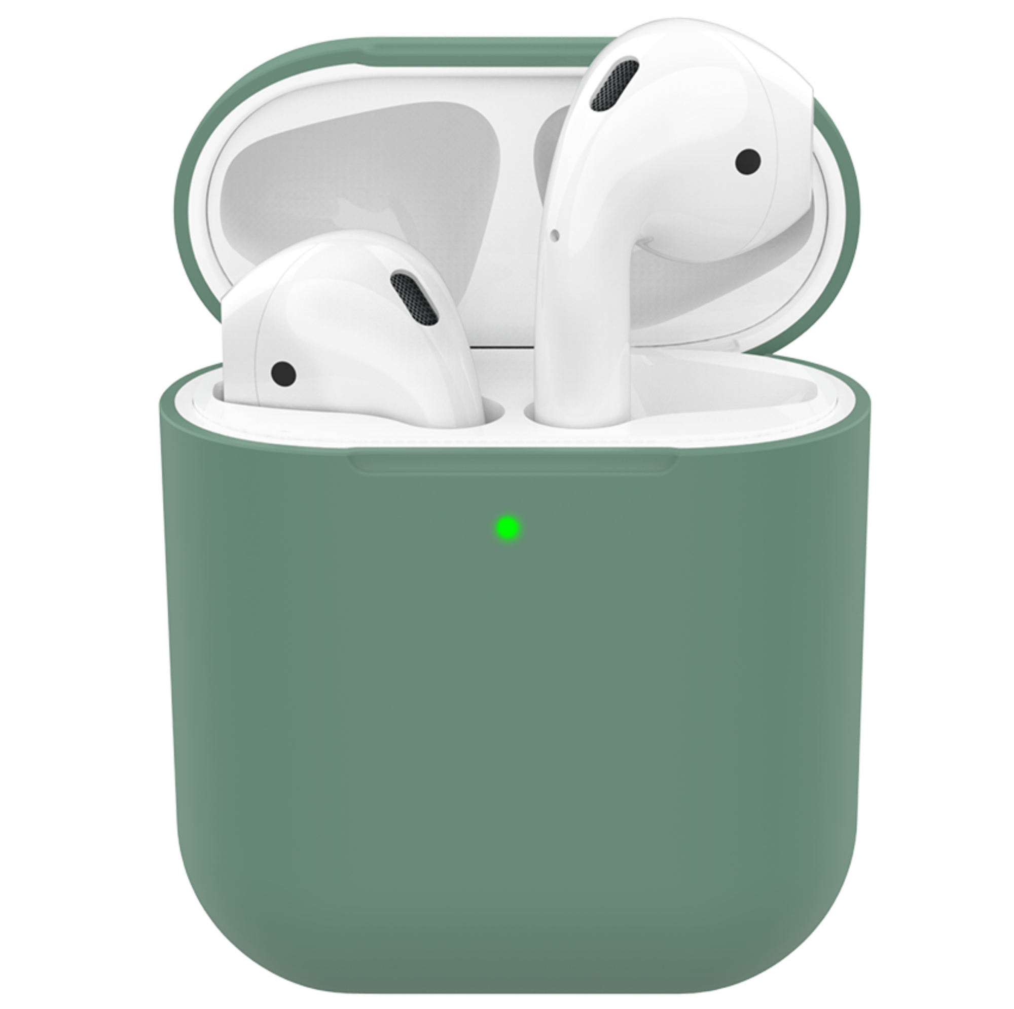 Чехол Deppa для AirPods, Темно-зеленый