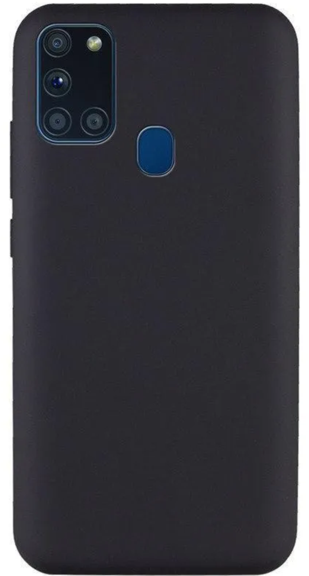 Чехол Силиконовый для Samsung Galaxy A21S, Черный
