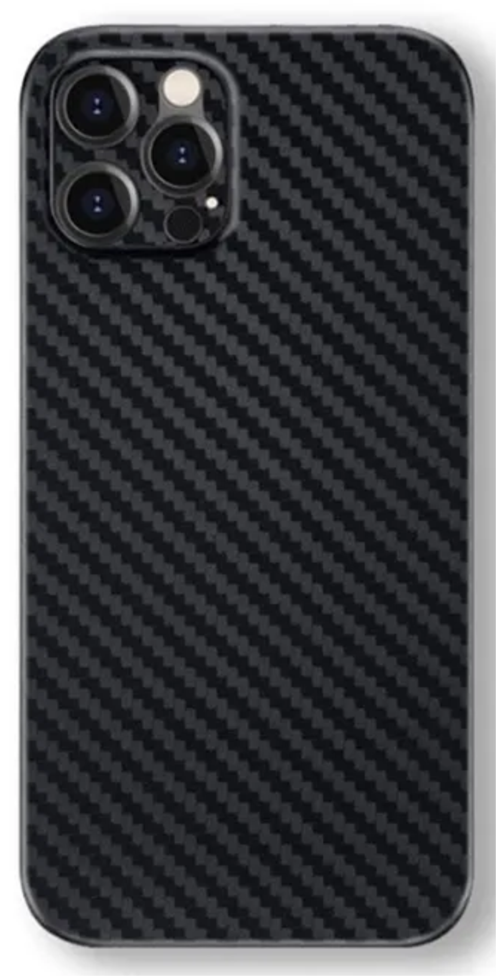 Чехол K-DOO Air Карбон для iPhone 12 Pro Max, Черный