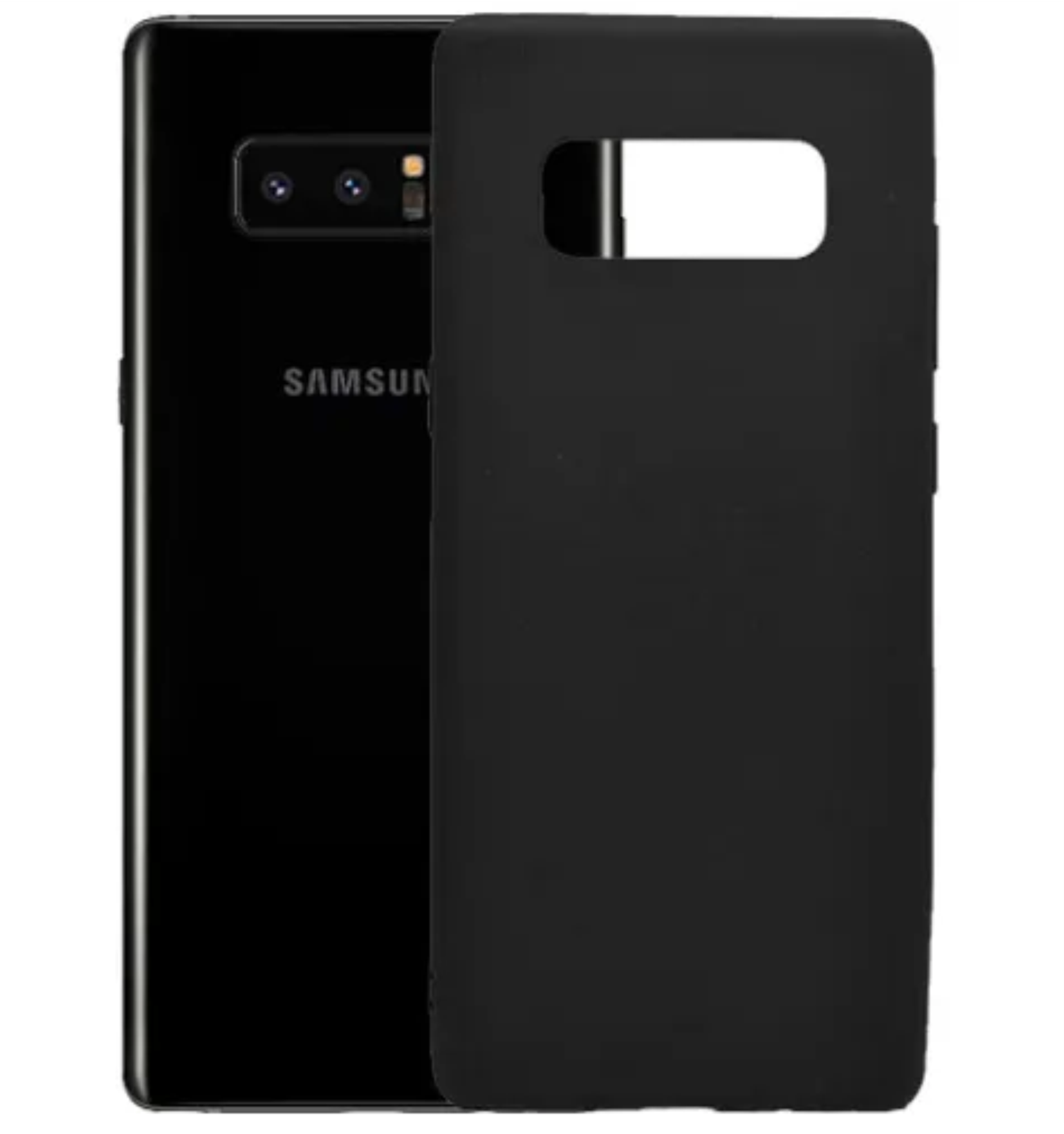 Чехол Силиконовый для Samsung Galaxy Note 8, Черный