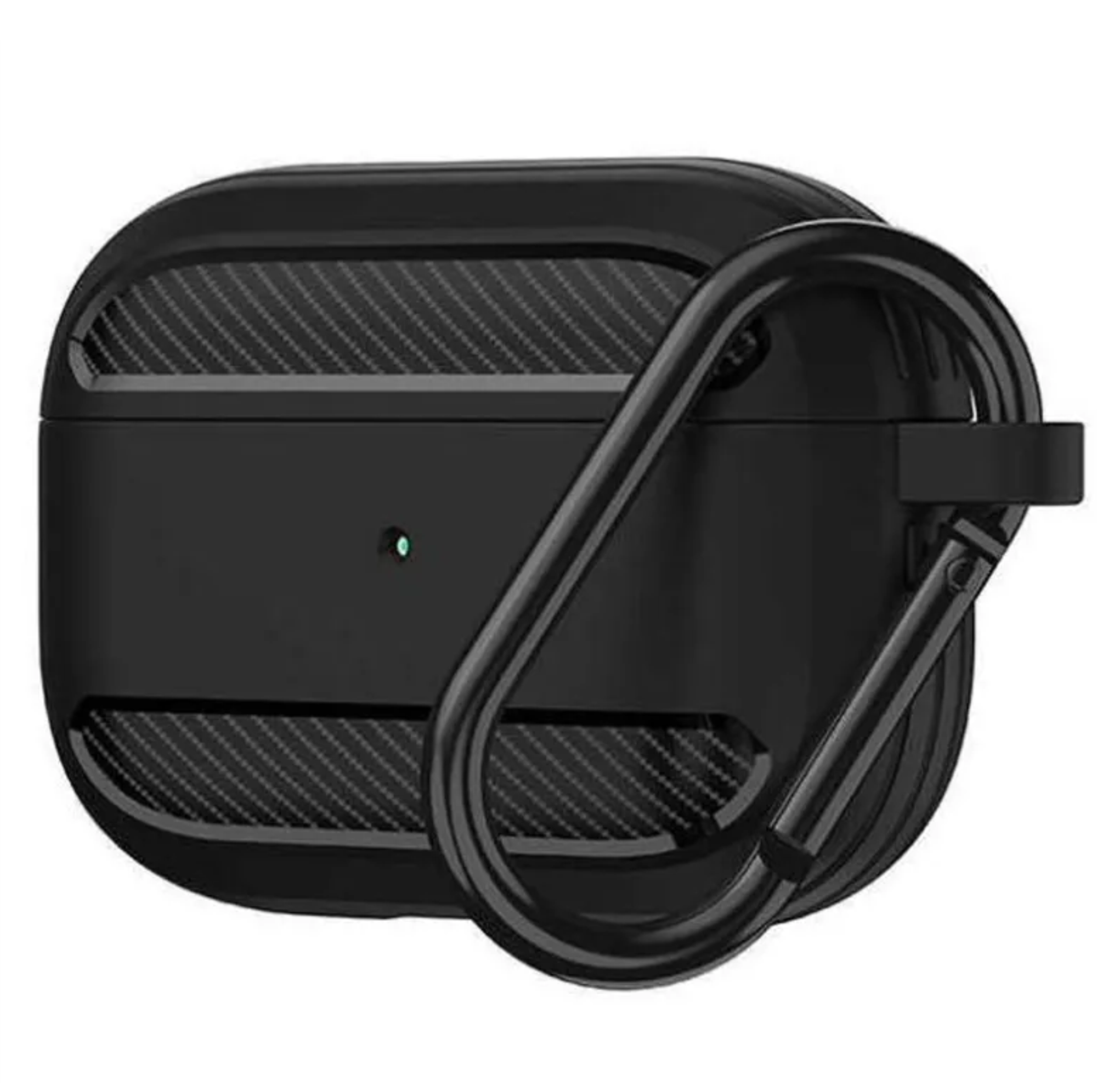 Чехол с карабином WiWU для AirPods Pro, Черный