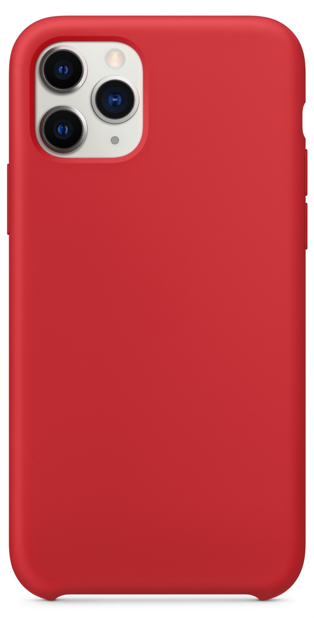 Оригинальный Силиконовый чехол для Apple iPhone 11 Pro, Красный