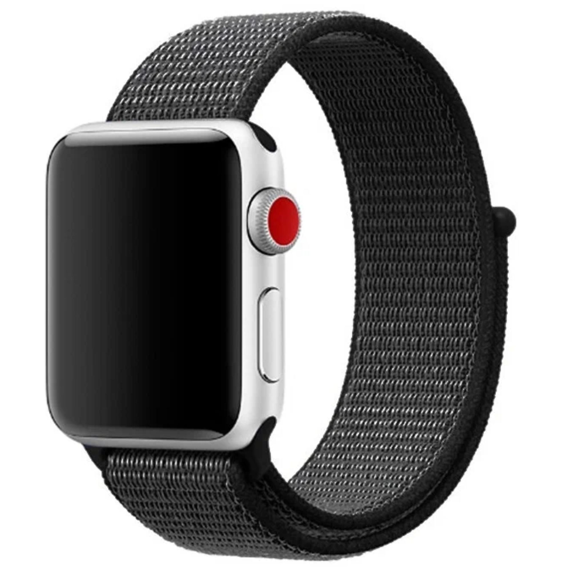 Ремешок COTEetCI нейлон для Apple Watch 38/40/41мм, Черный