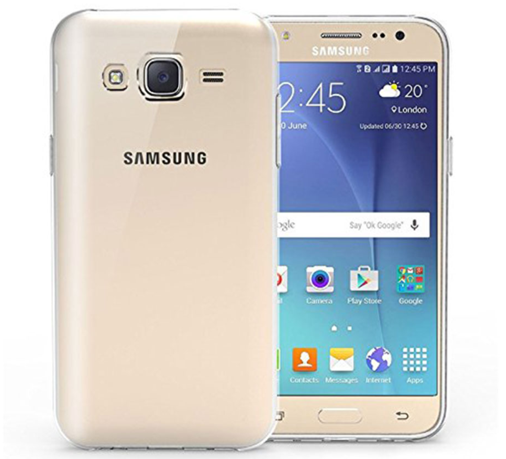 Чехол для Samsung Galaxy J3, Прозрачный