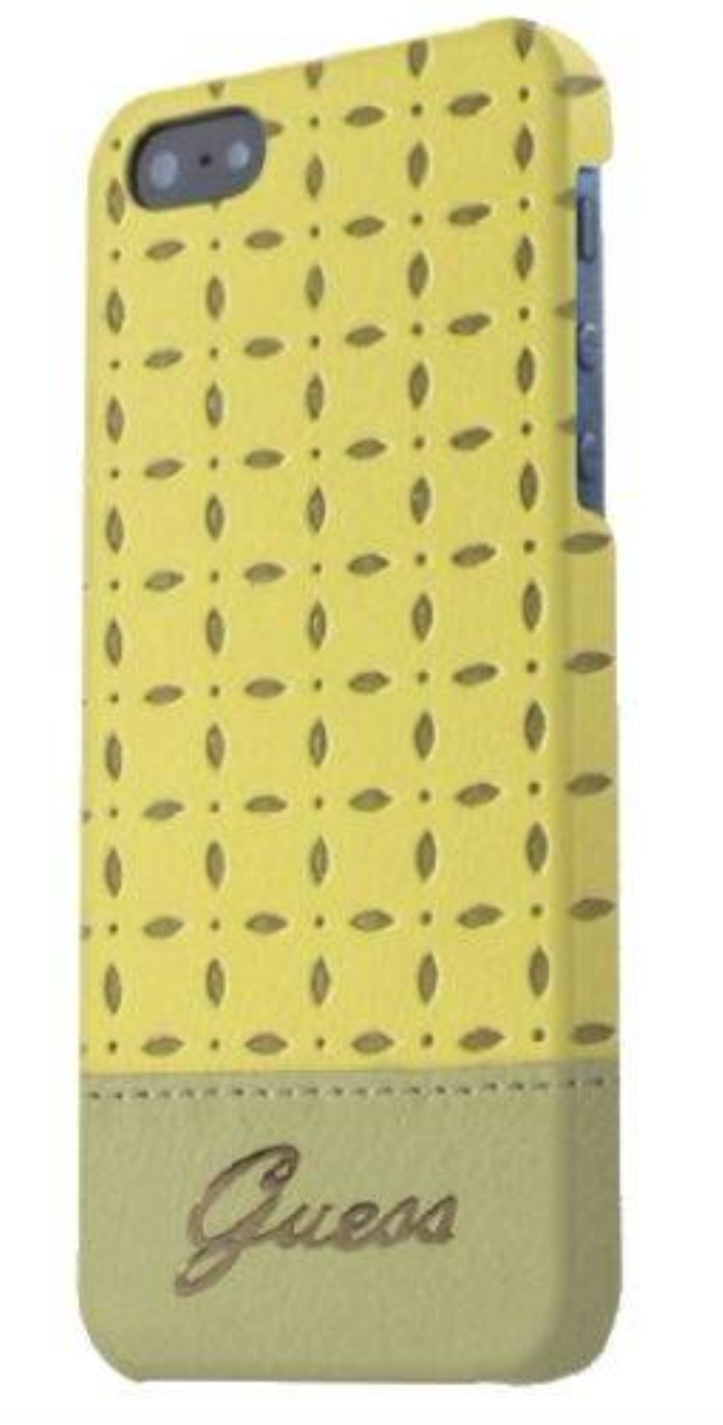Чехол Guess для iPhone 5C, Gianna Hard, Желтый