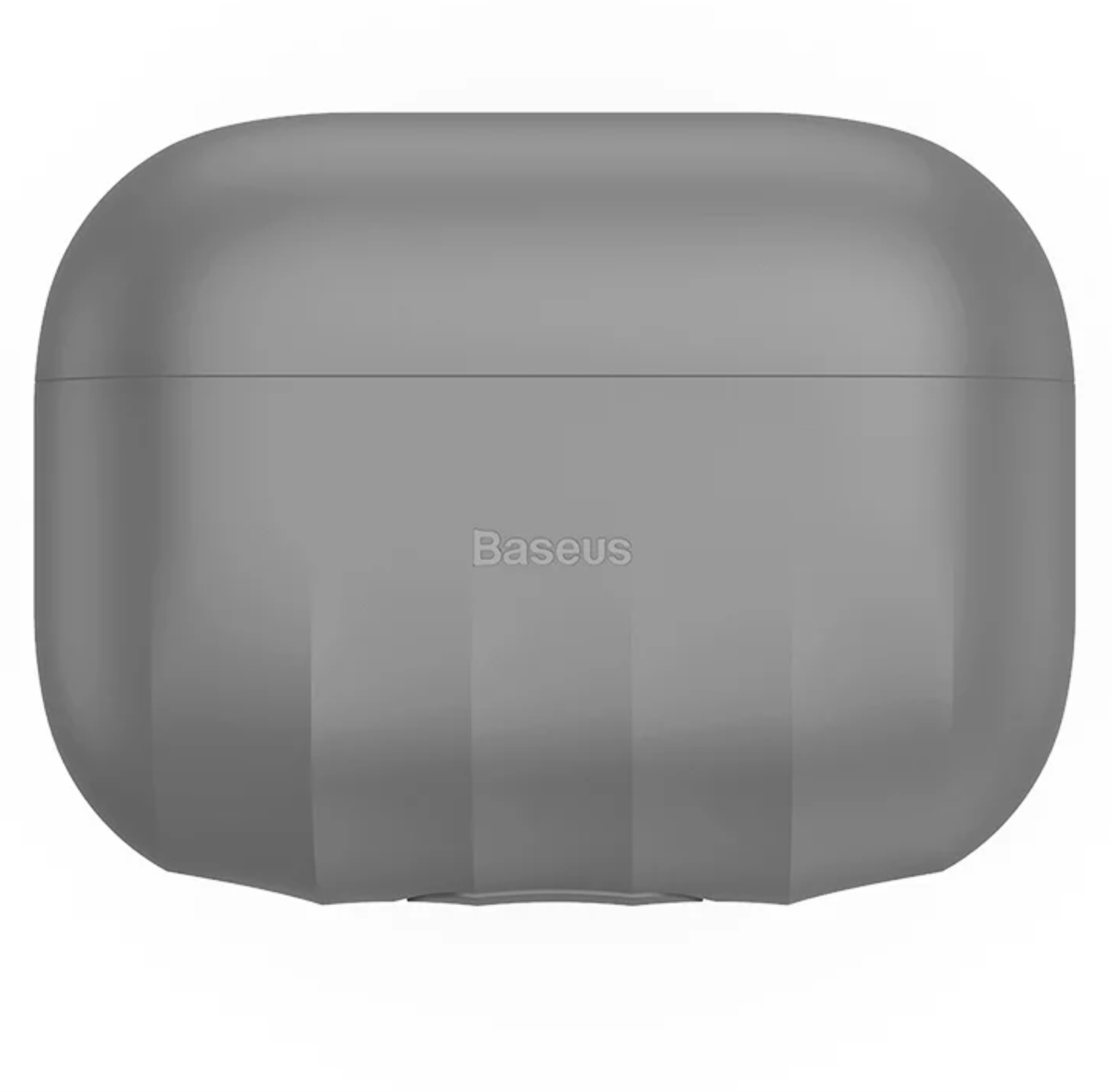 Чехол из силикагеля с рисунком раковины Baseus Shell Pattern для AirPods Pro, Серый