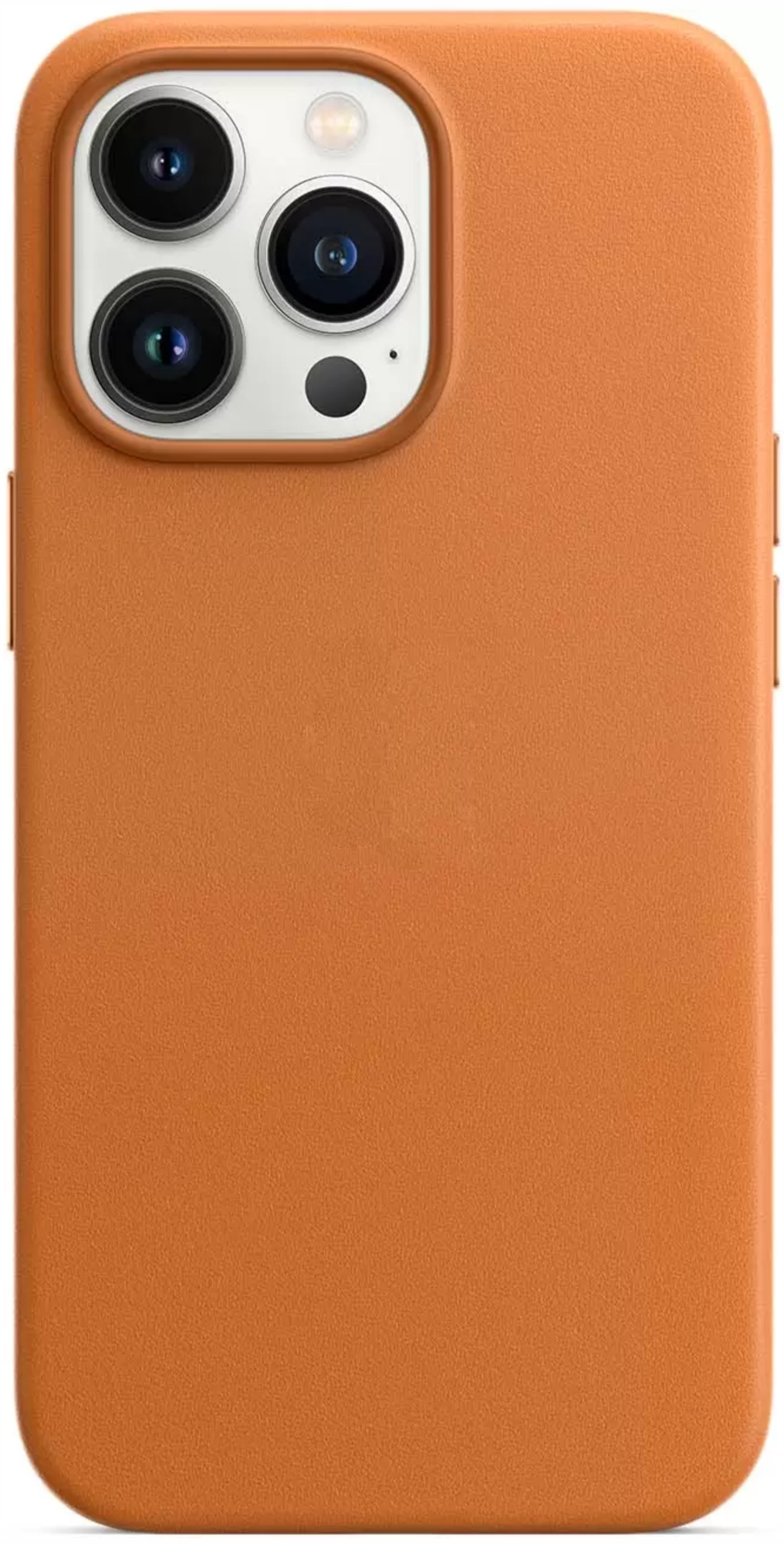 Оригинальный кожаный чехол MagSafe для iPhone 13 Pro, Коричневый