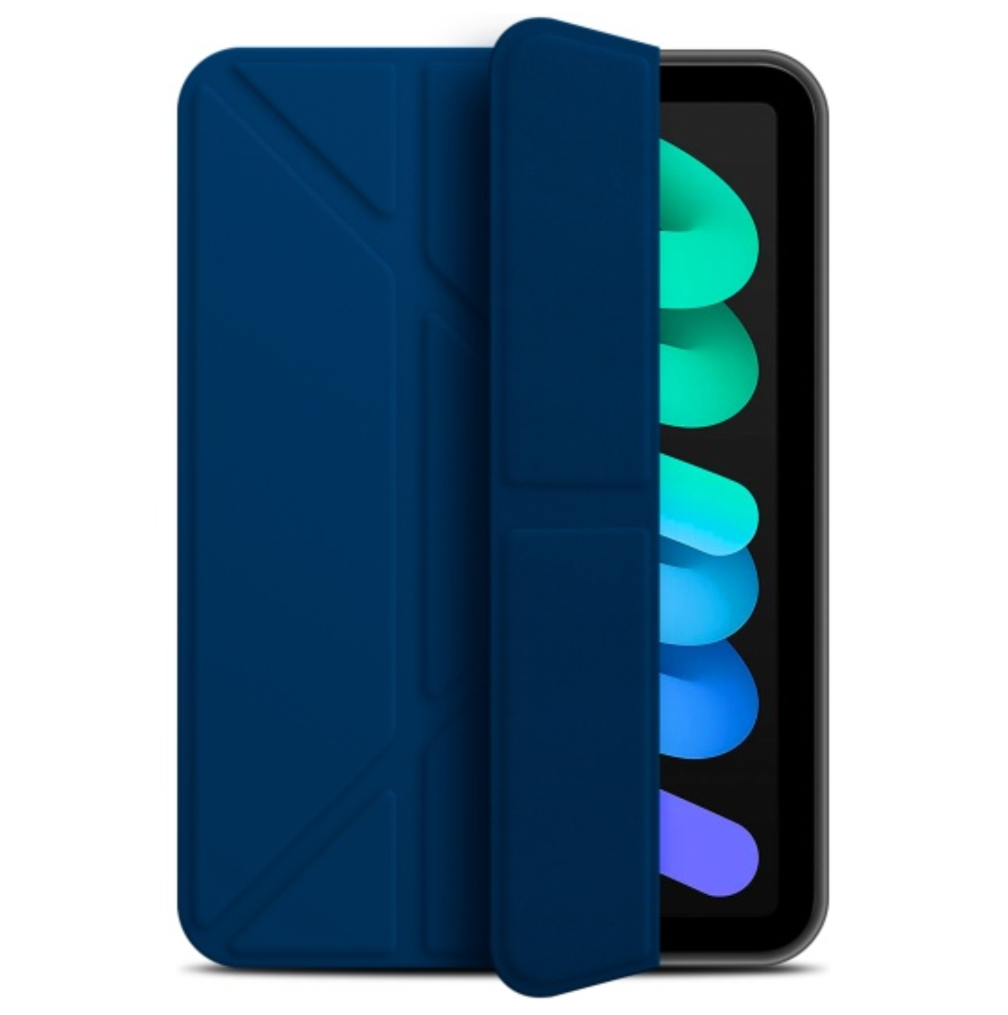 Чехол Borasco для iPad Mini (2021), Темно-синий