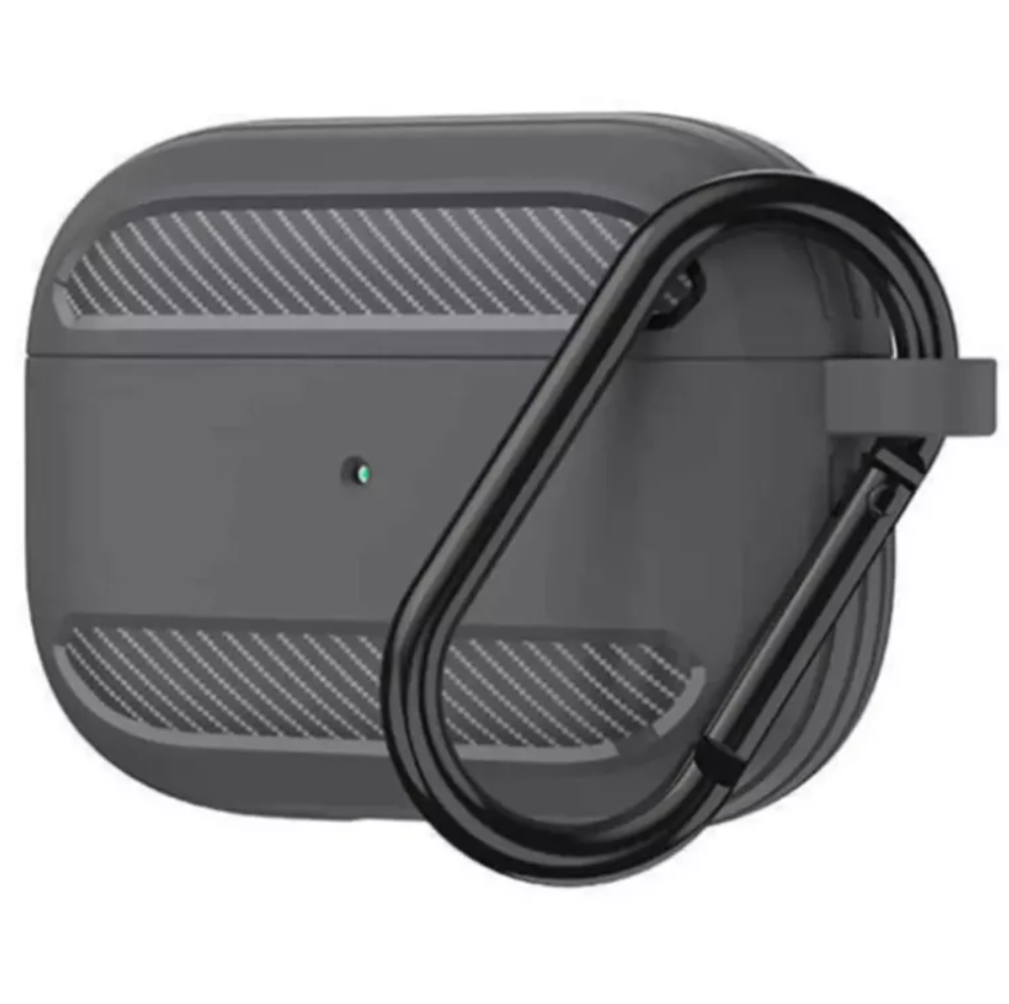 Чехол с карабином WiWU для AirPods Pro, Серый