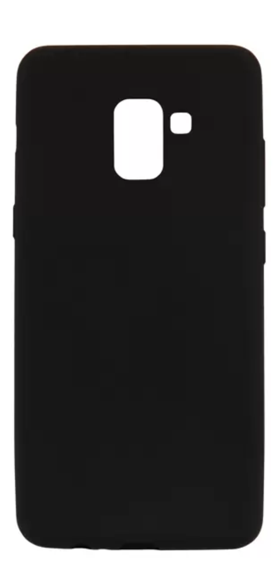 Чехол Силиконовый для Galaxy A7 / A8 Plus 2018, Черный