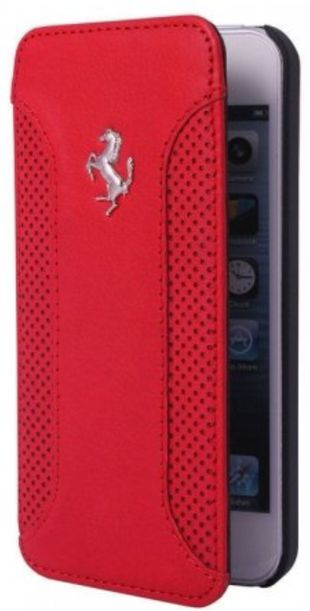 Чехол Ferrari для iPhone 6, F12 Книжный тип, Красный
