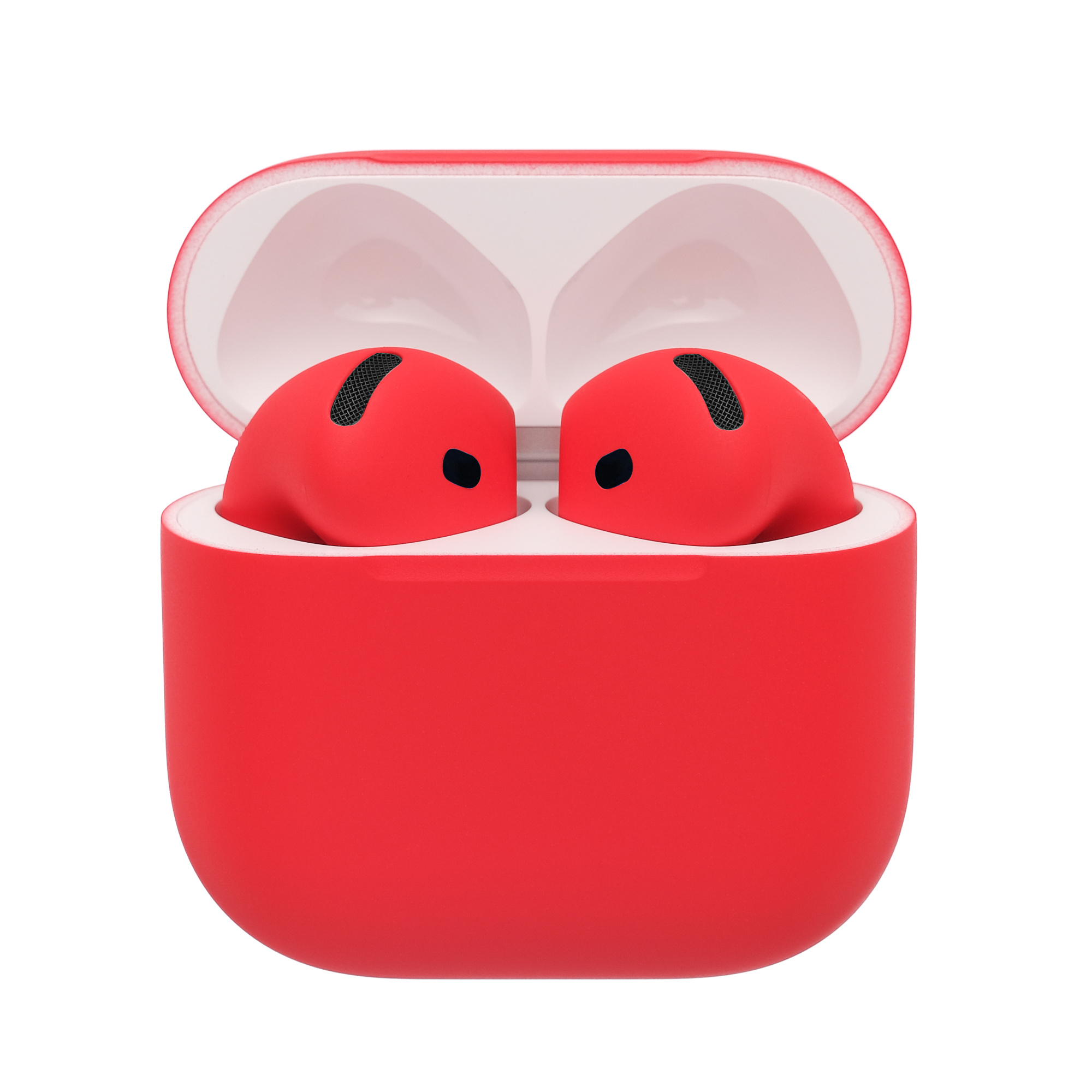 Apple AirPods 4 с шумоподавлением, Матовый, Красный, MXP93 Apple AirPods 4 с шумоподавлением, Матовый, Красный, MXP93