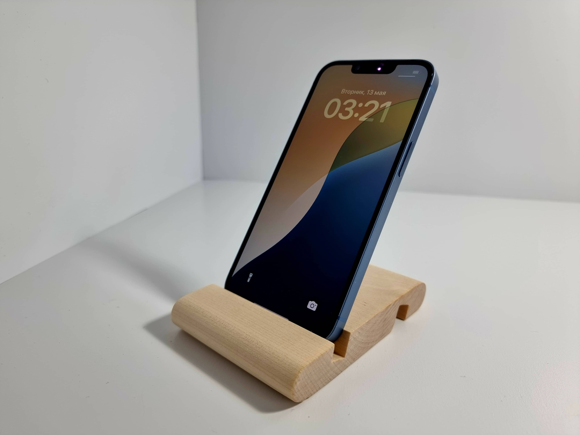 iPhone 14 128Гб, (1sim + eSIM / 87%), Голубой - БУ . . + +