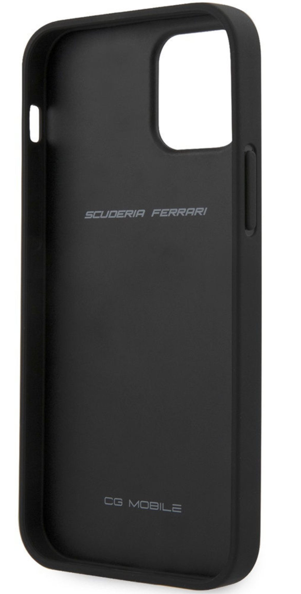 Чехол Ferrari Off-Track Натуральная кожаr/Нейлоновая полоска для Apple iPhone 12/12 Pro, Красный