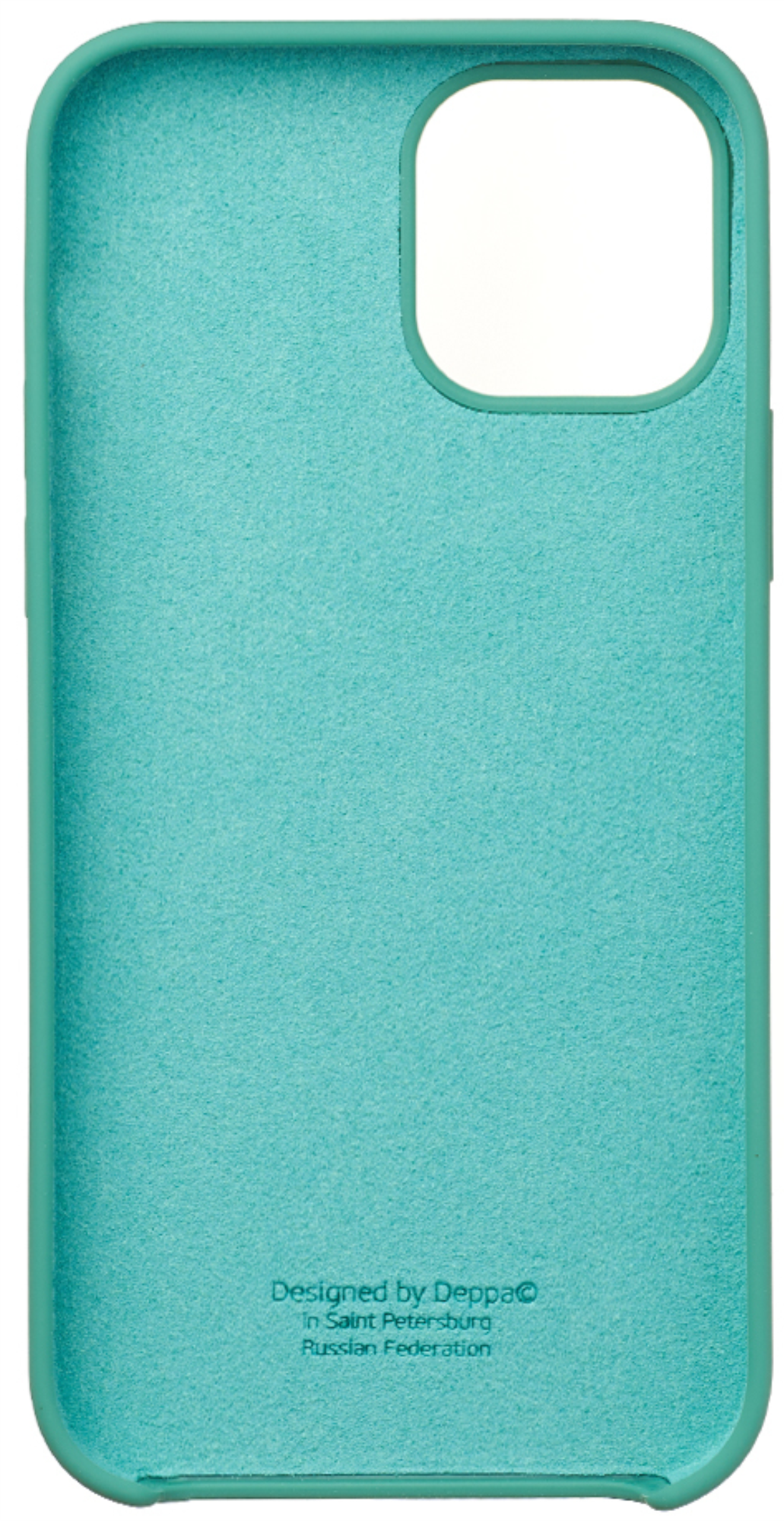 Чехол Deppa Силикон для Apple iPhone 12/12 Pro, Зеленый