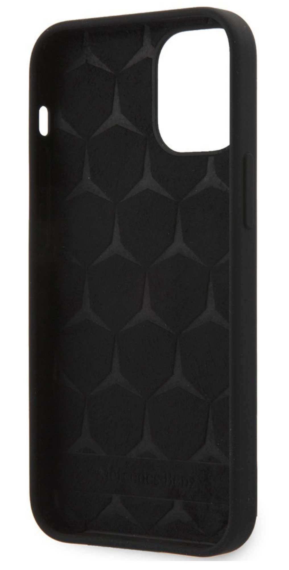 Чехол Mercedes для iPhone 12 mini, Силикон, Черный