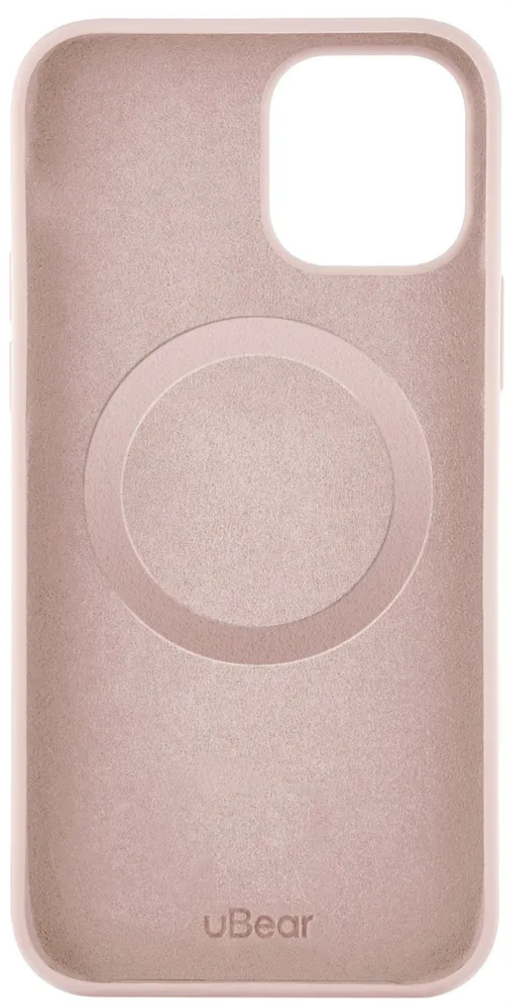 Чехол Ubear Mag Safe для iPhone 12/12 Pro, Силикон, Розовый