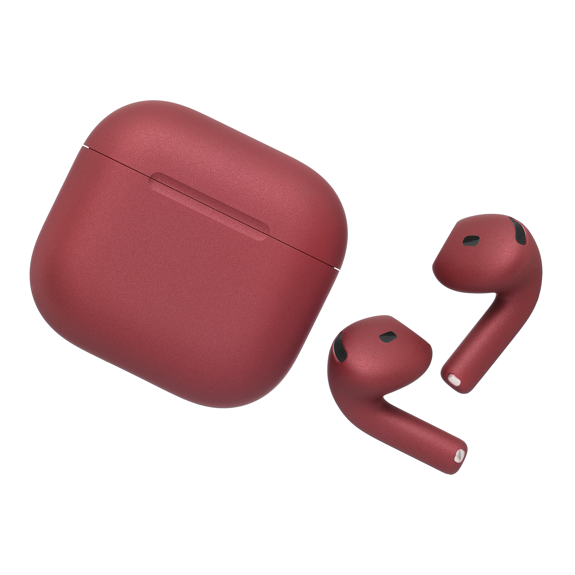 Apple AirPods 4, Матовый, Бордовый, MXP63 Apple AirPods 4, Матовый, Бордовый, MXP63
