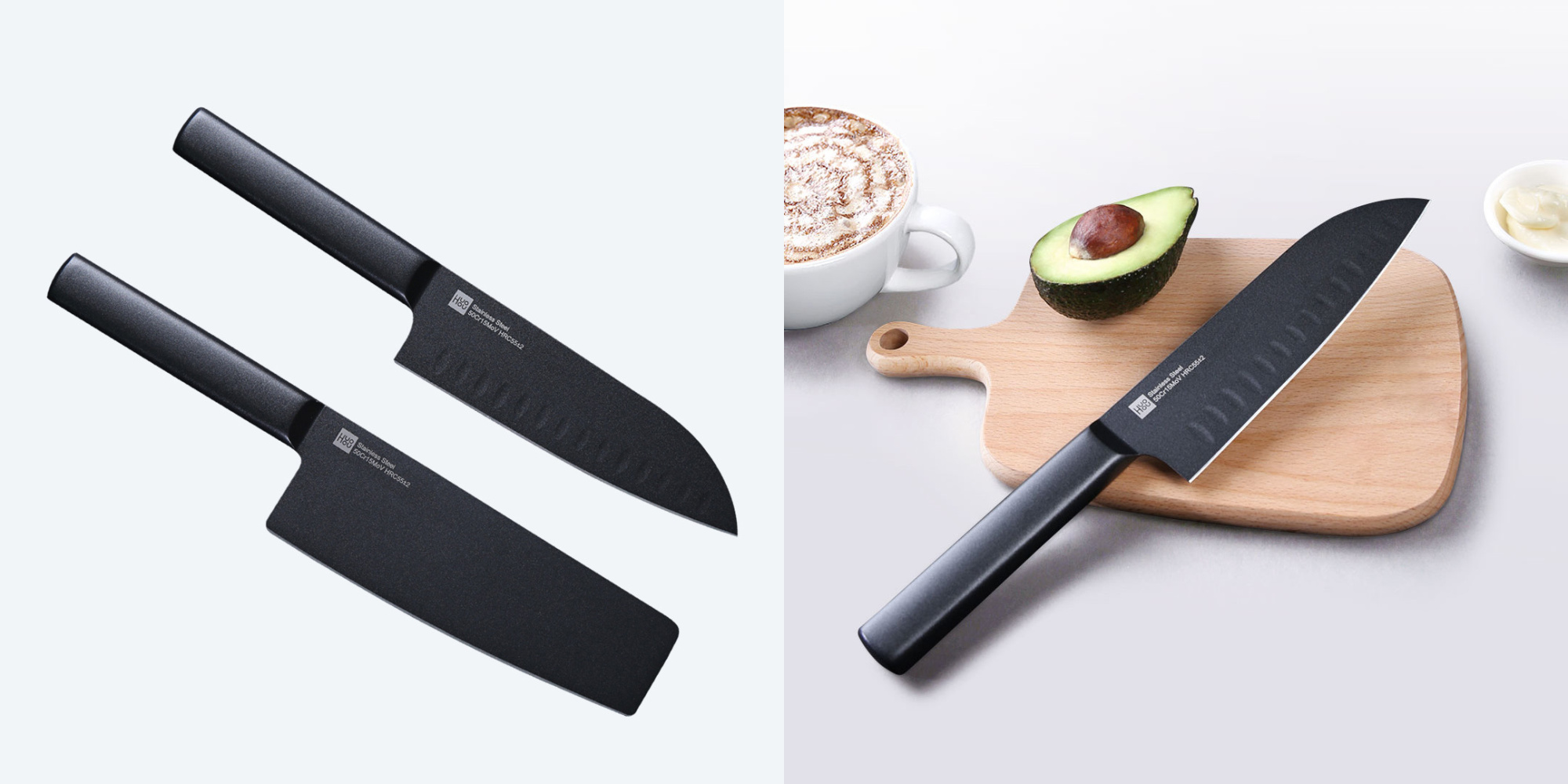Набор керамических ножей Xiaomi Huo Hou Heat Knife Set 2в1