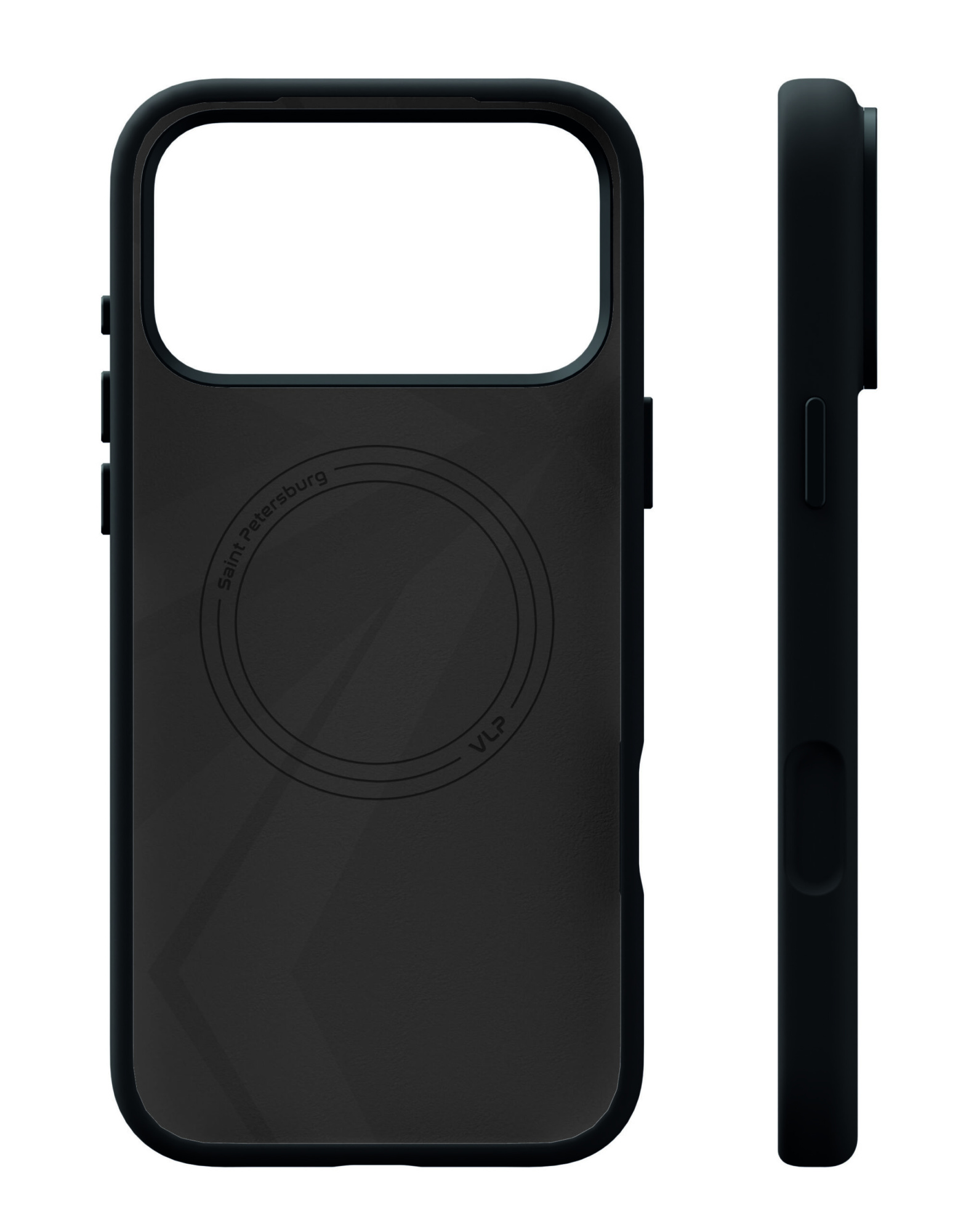 Чехол защитный VLP Aster Pro Case с MagSafe для iPhone 17 Pro, Черный