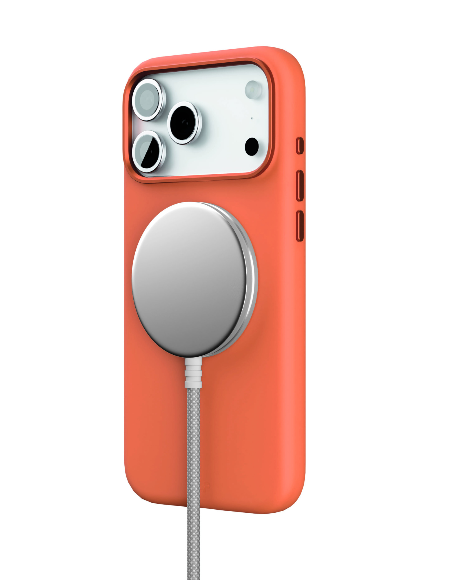 Чехол VLP Aster Pro Case iPhone 17 Pro Max, MagSafe, Оранжевый