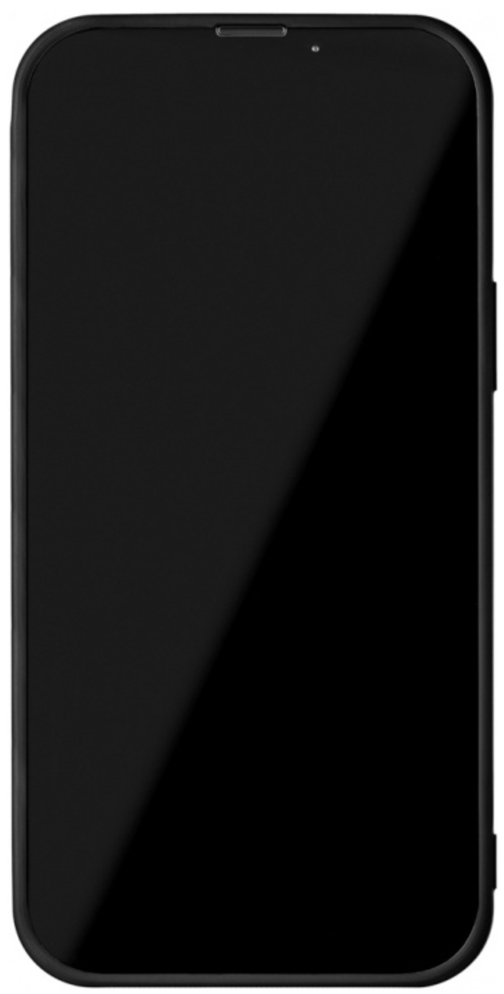 Чехол Ubear с защитой камеры для iPhone 13 mini, Софт-тач, Черный