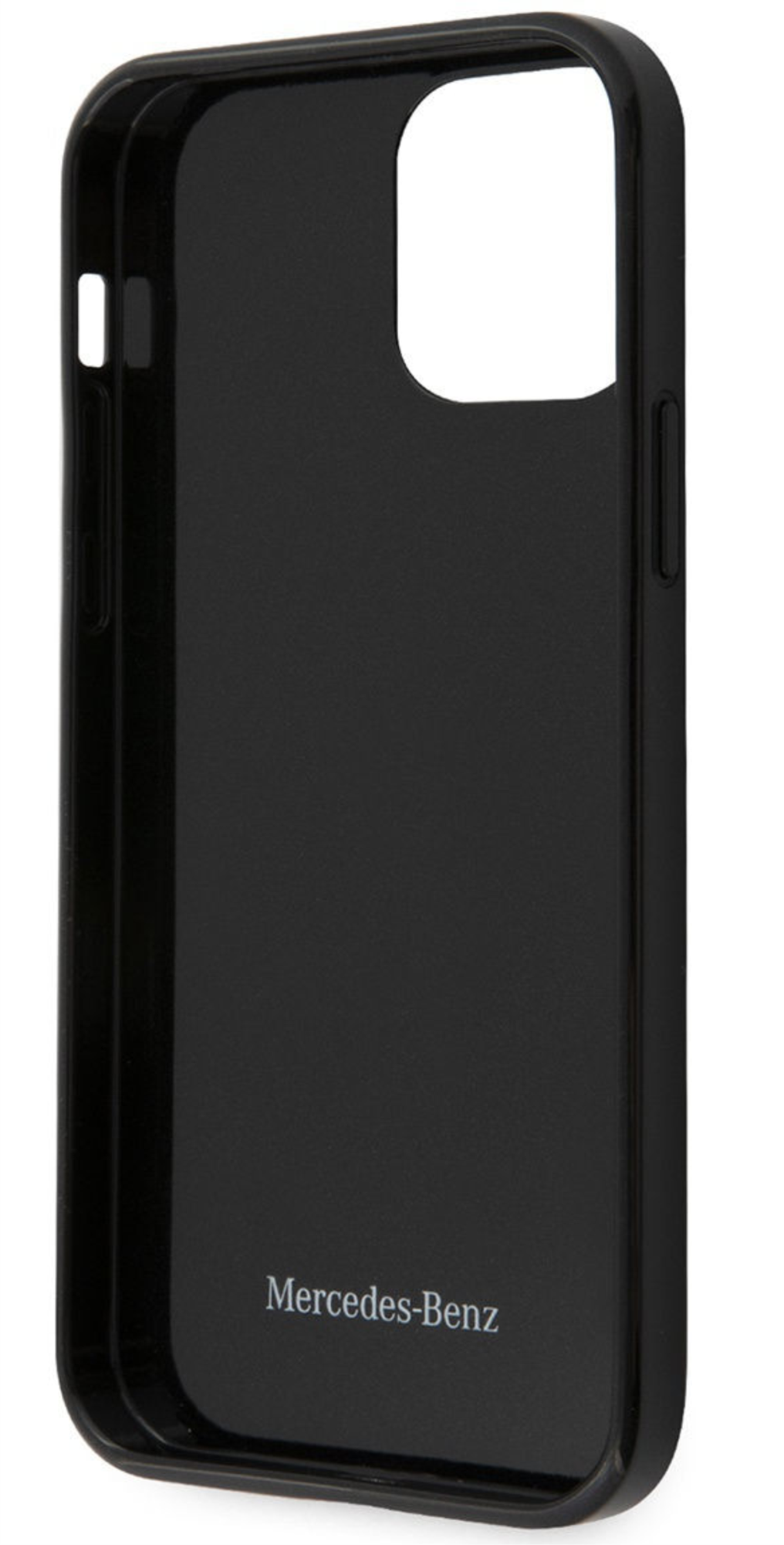 Чехол Mercedes для iPhone 12 mini, Карбон, Черный