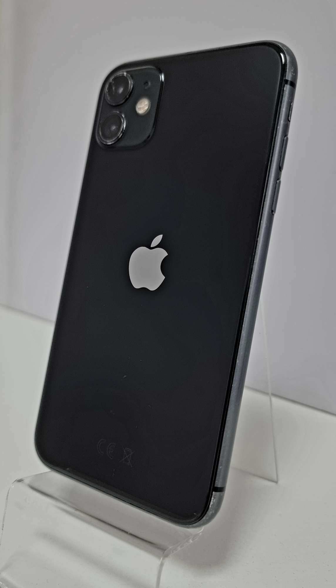 iPhone 11 128Гб, (76% / Без коробки / Заменён дисплей / Не работает Face ID) RU, Черный - Б/У . . + (РАБОЧИЙ)