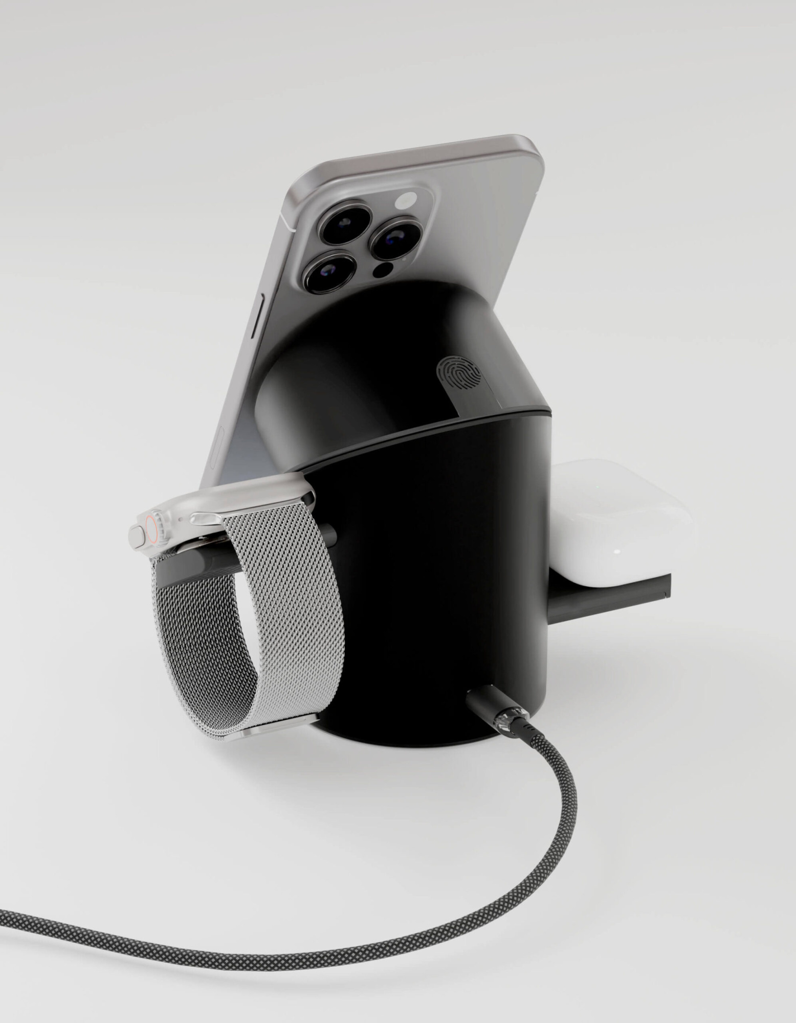 VLP Tower Power 3in1 для Apple, Черный титан