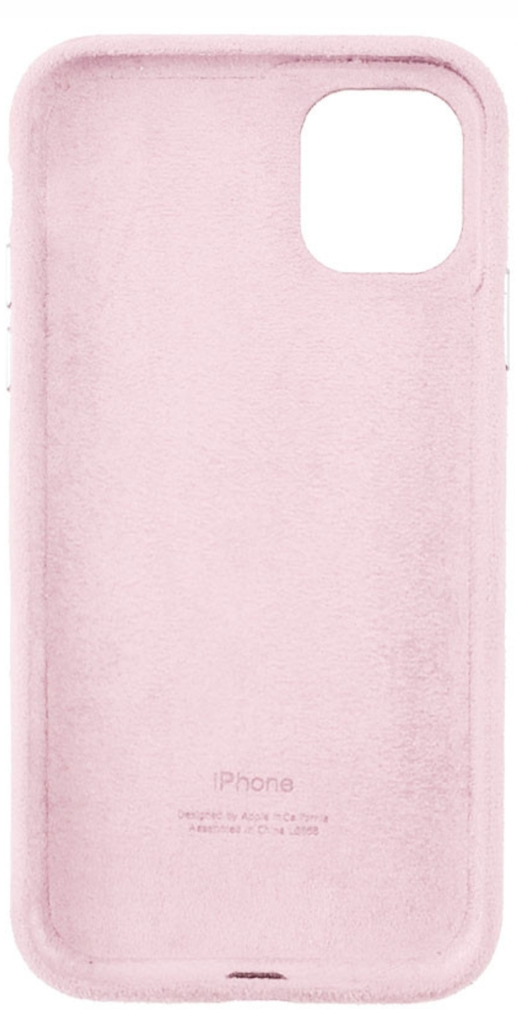 Оригинальный чехол из алькантары для Apple iPhone 11 Pro, Розовый