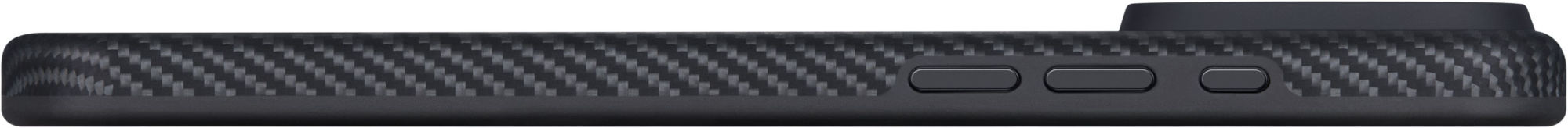 Противоударный чехол Pitaka Aramid UltraGuard Case для iPhone 17 Pro, Черный