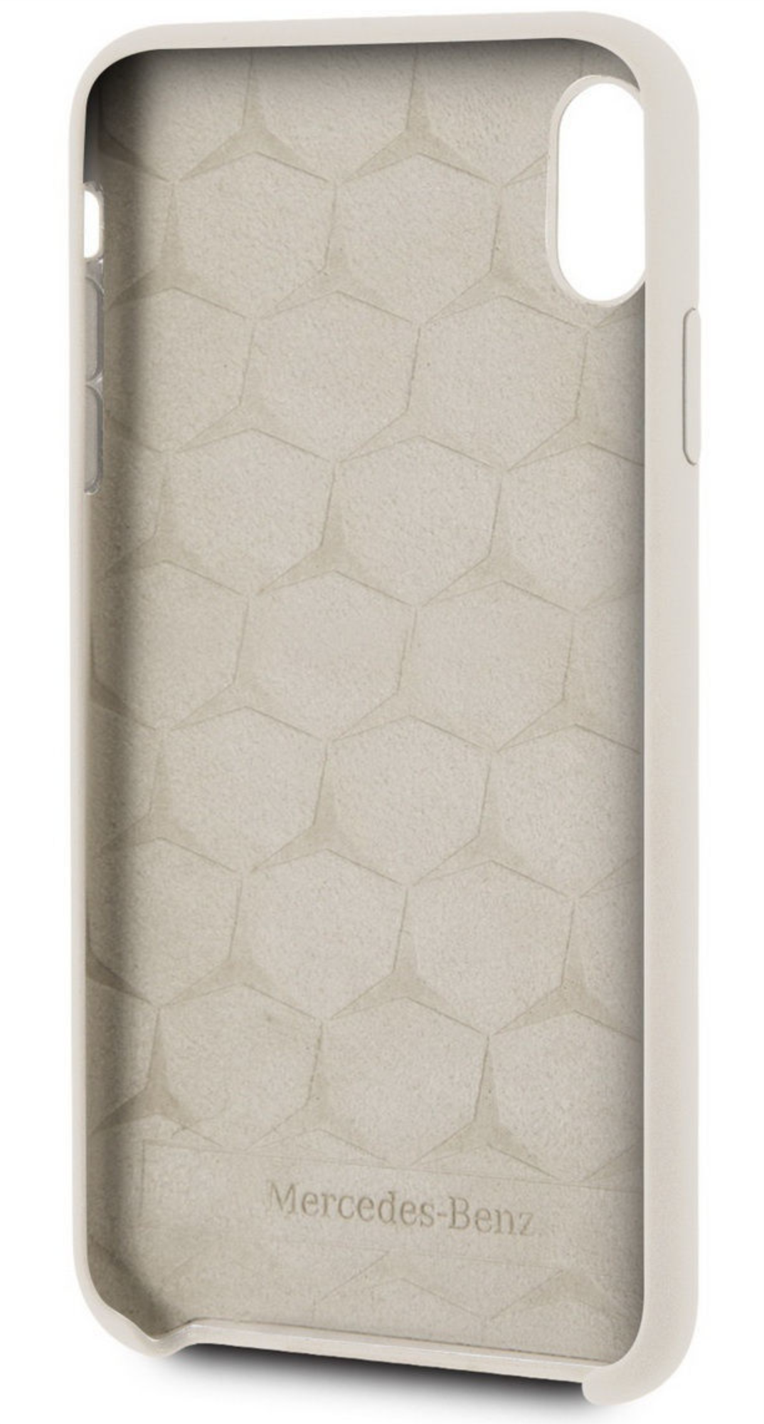Чехол Mercedes для iPhone XR, Силикон, Бежевый