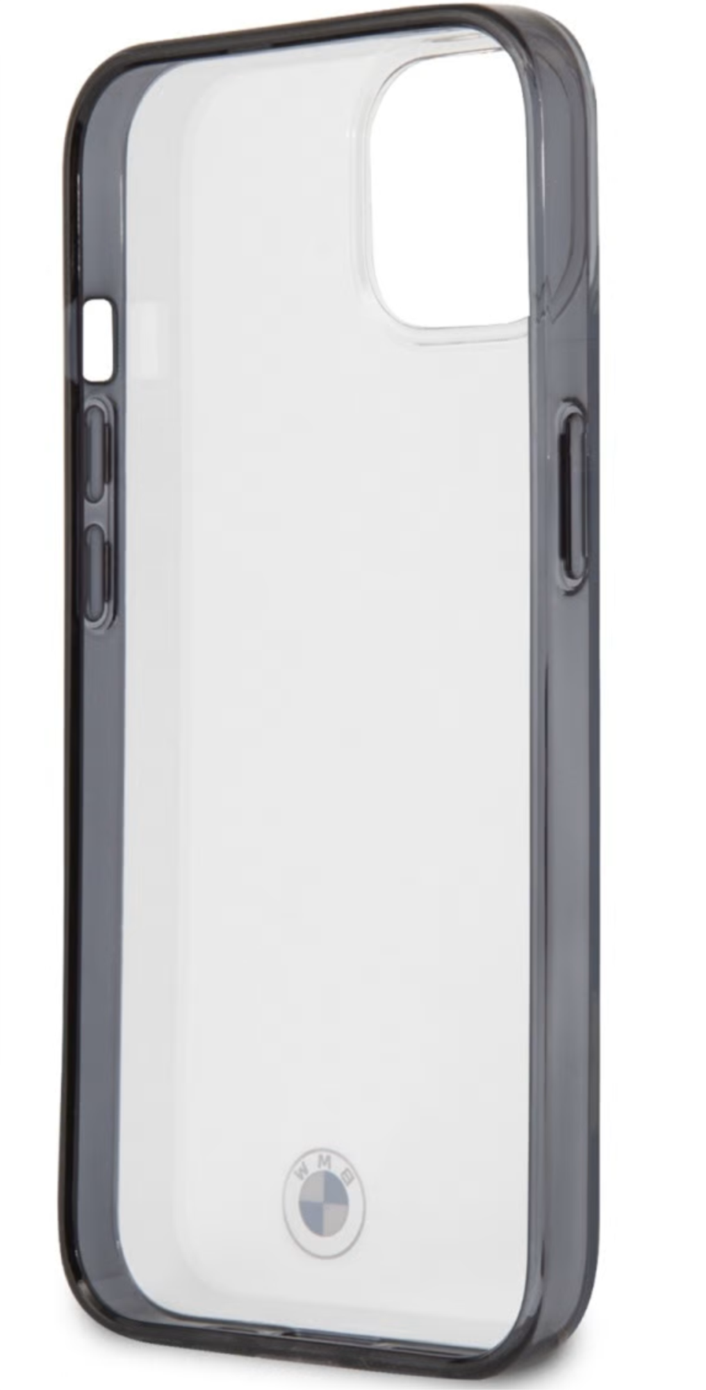 Чехол BMW для iPhone 13 Pro, Signature PC/TPU, Прозрачно/Черные края