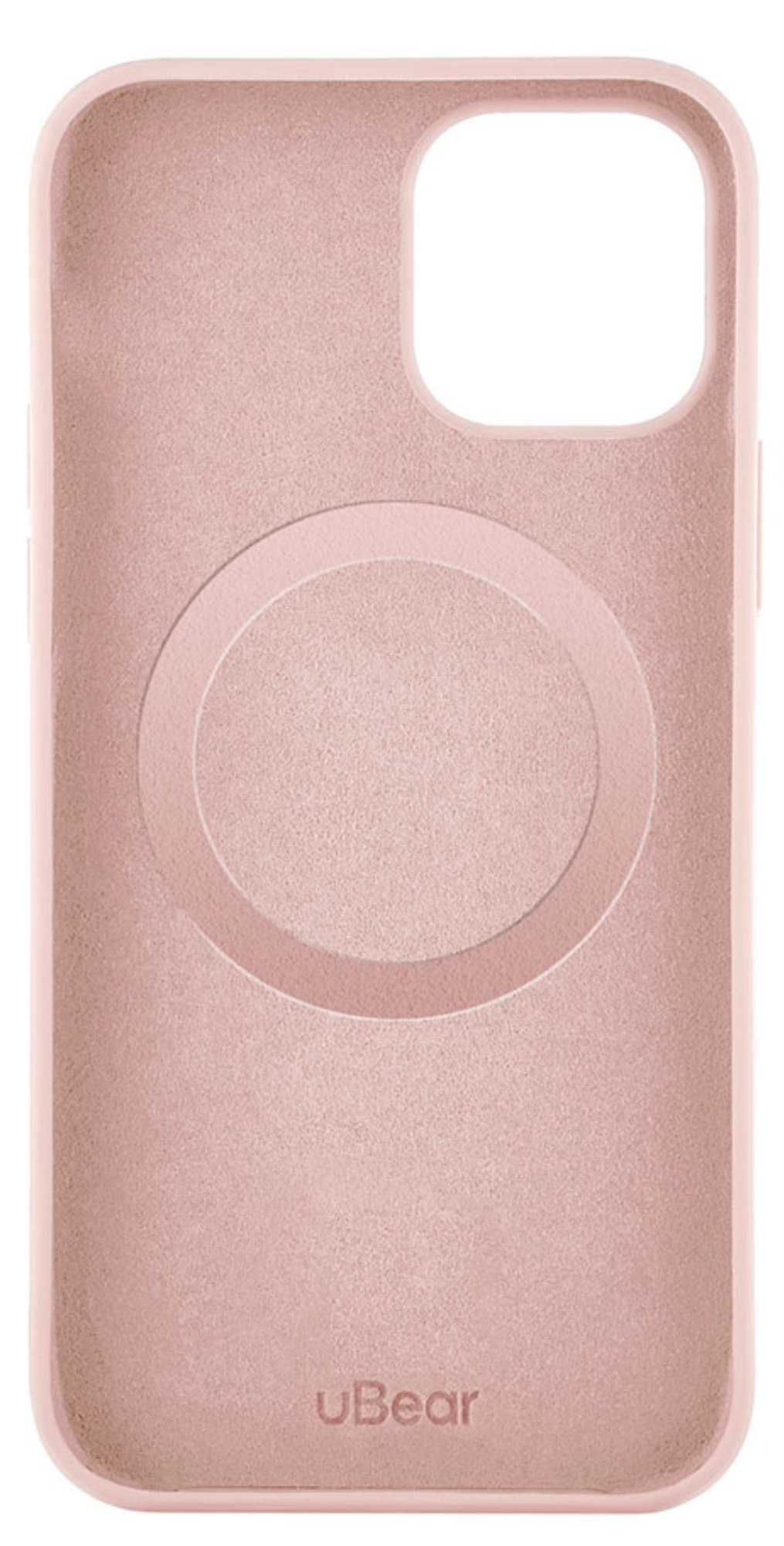 Чехол Ubear MagSafe для iPhone 12 Pro Max, Силикон, Розовый
