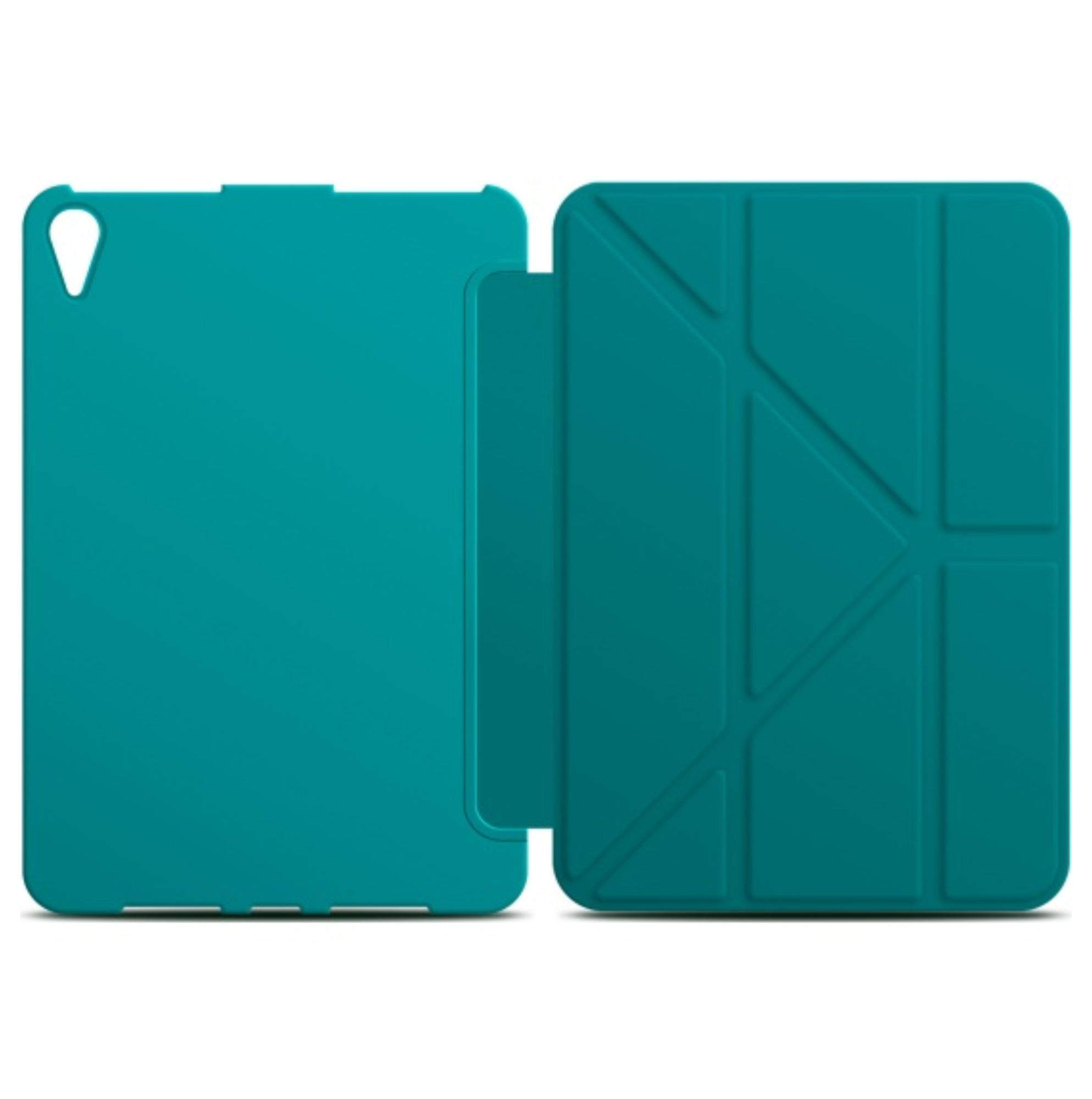 Чехол Borasco для iPad Mini (2021), Зеленый опал