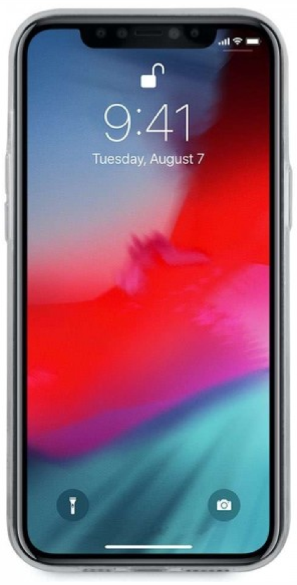 Чехол Guess для iPhone 12 Pro Max PC/TPU, Джинсовый треугольник с логотипом, Темно-синий
