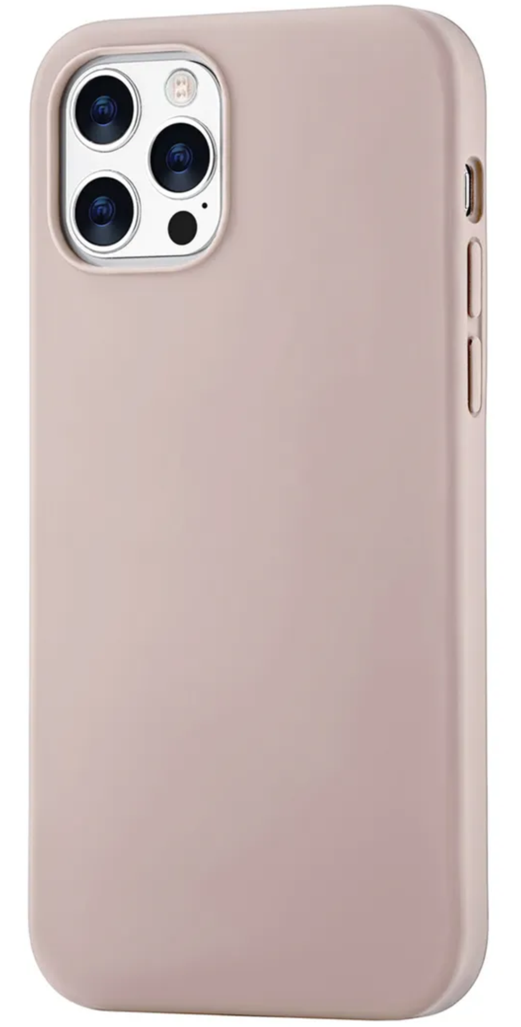 Чехол Ubear для iPhone 12 Pro Max, Софт-тач, Светло-розовый