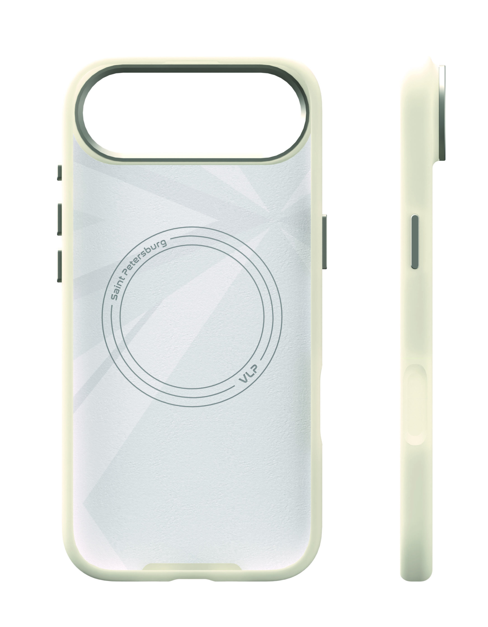 Чехол VLP Aster Pro Case iPhone Air, MagSafe, Белый