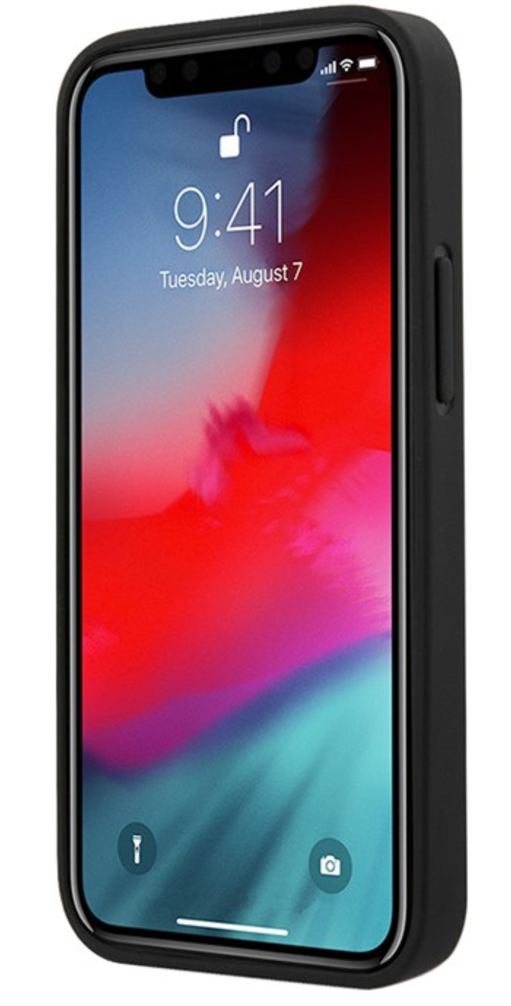 Чехол Mercedes для iPhone 12 Pro Max, Волнистая стеганая жесткая кожа, Черный