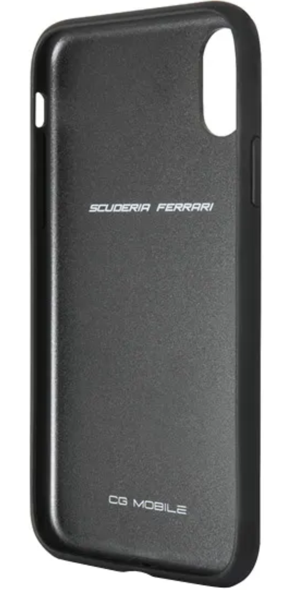 Чехол Ferrari для iPhone X, Твердый алюминиевый сплав, Черный