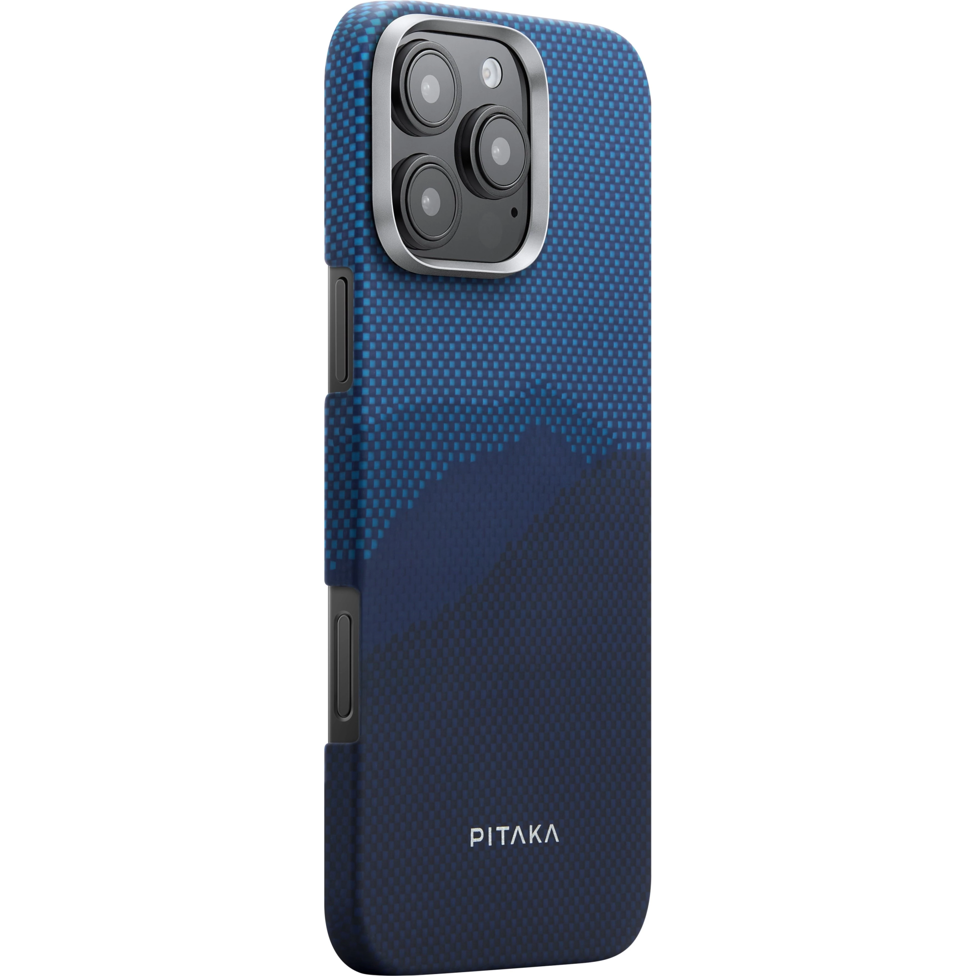 Чехол PITAKA Tactile Woven Case (Luminous™ Edition) для iPhone 16 Pro, Через Горизонты