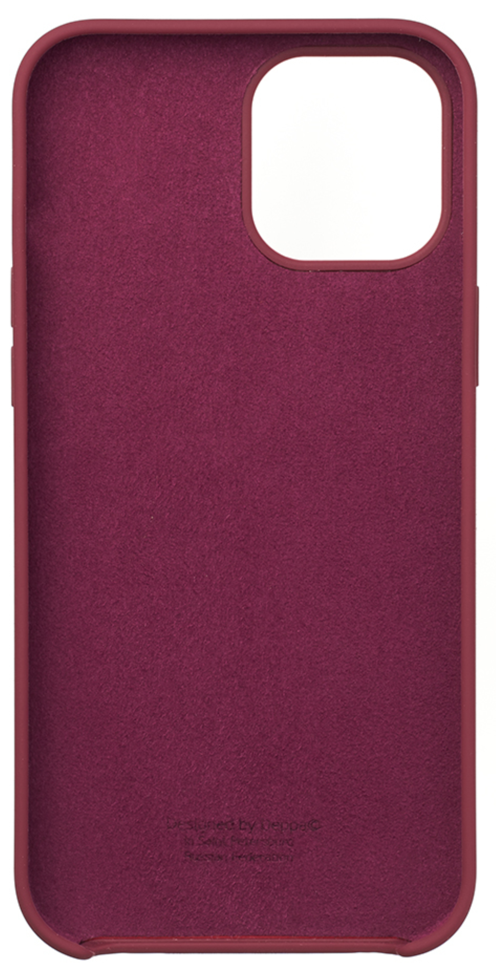 Чехол Deppa Силикон для iPhone 12 Pro Max, Бургунди