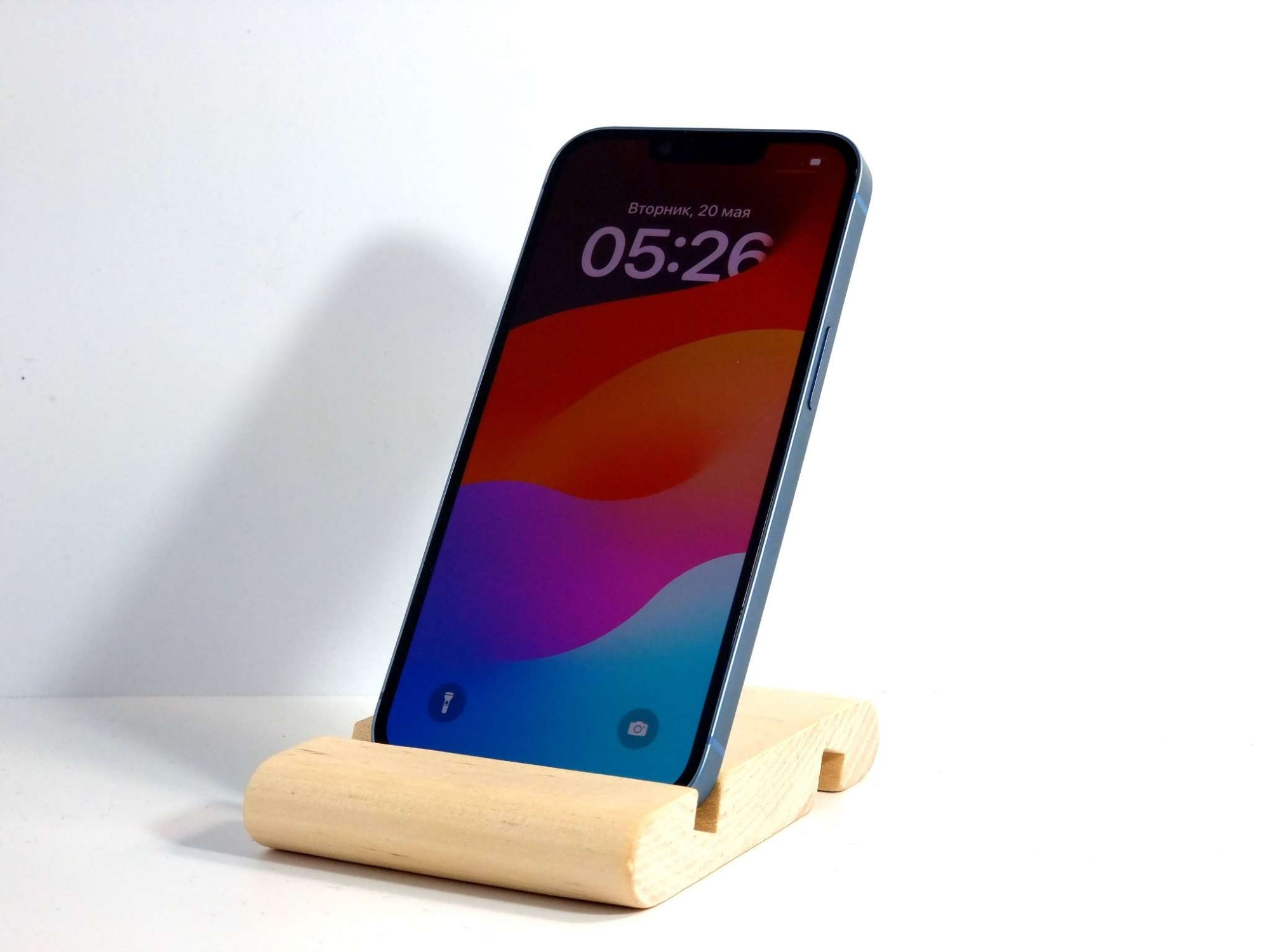 iPhone 14 128Гб, (1sim + eSIM / 78%), Голубой - БУ . . +