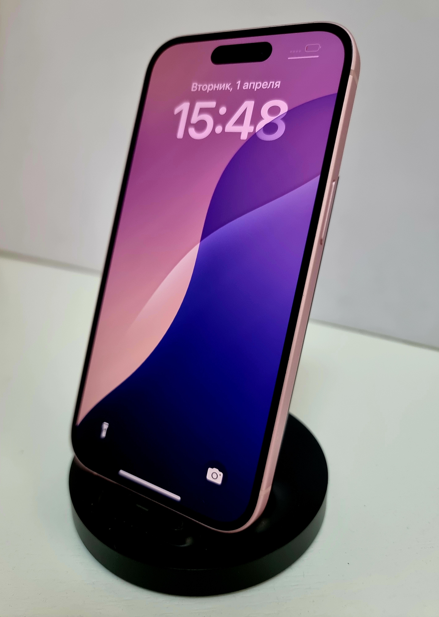 iPhone 15 128Гб, (2sim / 90%), Розовый - БУ . . + +