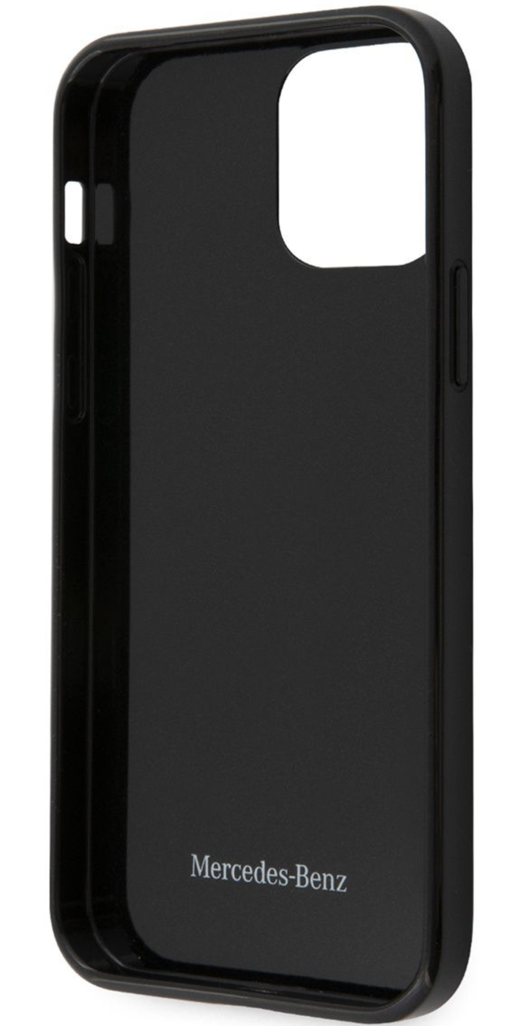 Чехол Mercedes для iPhone 12/12 Pro, Динамический углерод, Черный