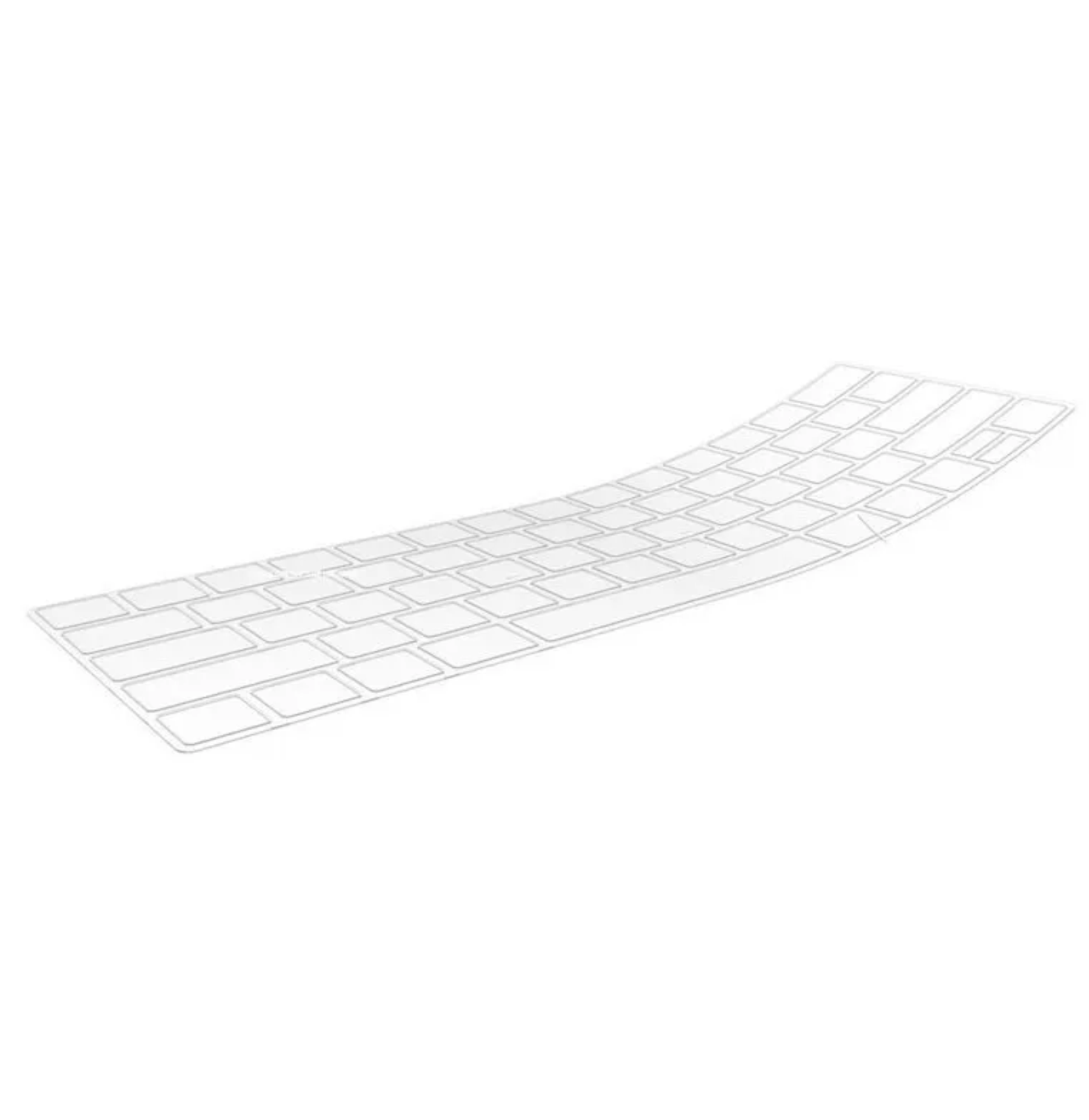 Накладка на клавиатуру WiWU для MaBook Pro 16, Прозрачная