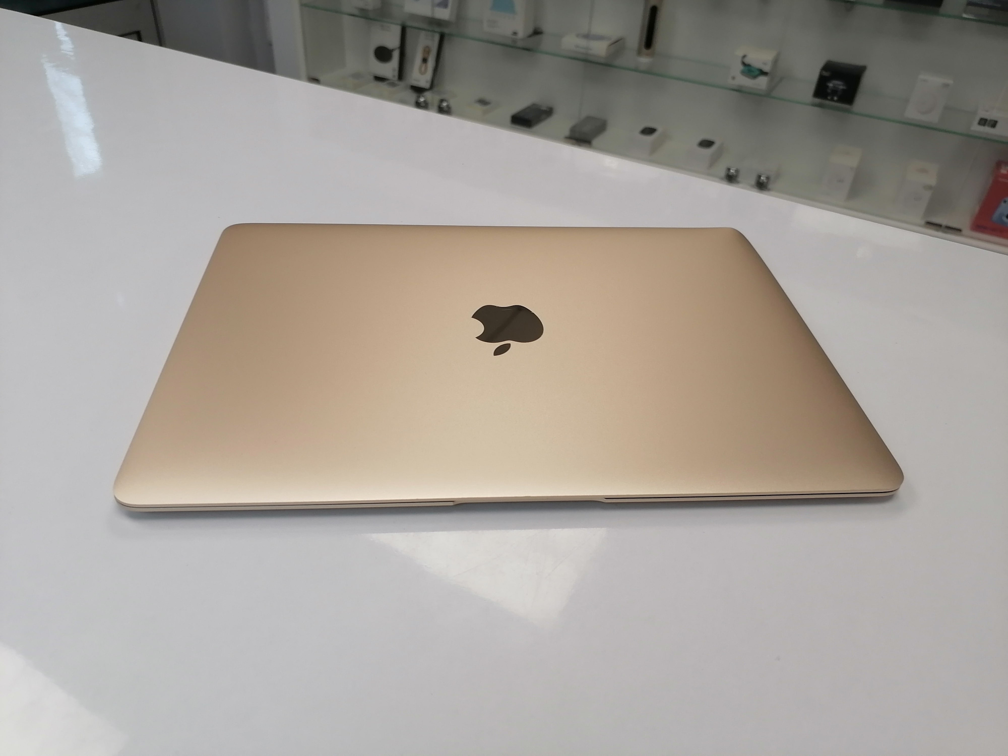 Apple MacBook 12" Retina (2016) 256Гб, (Core m3 1,1ГГц/8Гб/внешний 128Гб SSD) Золотистый, MLHE2, Раб